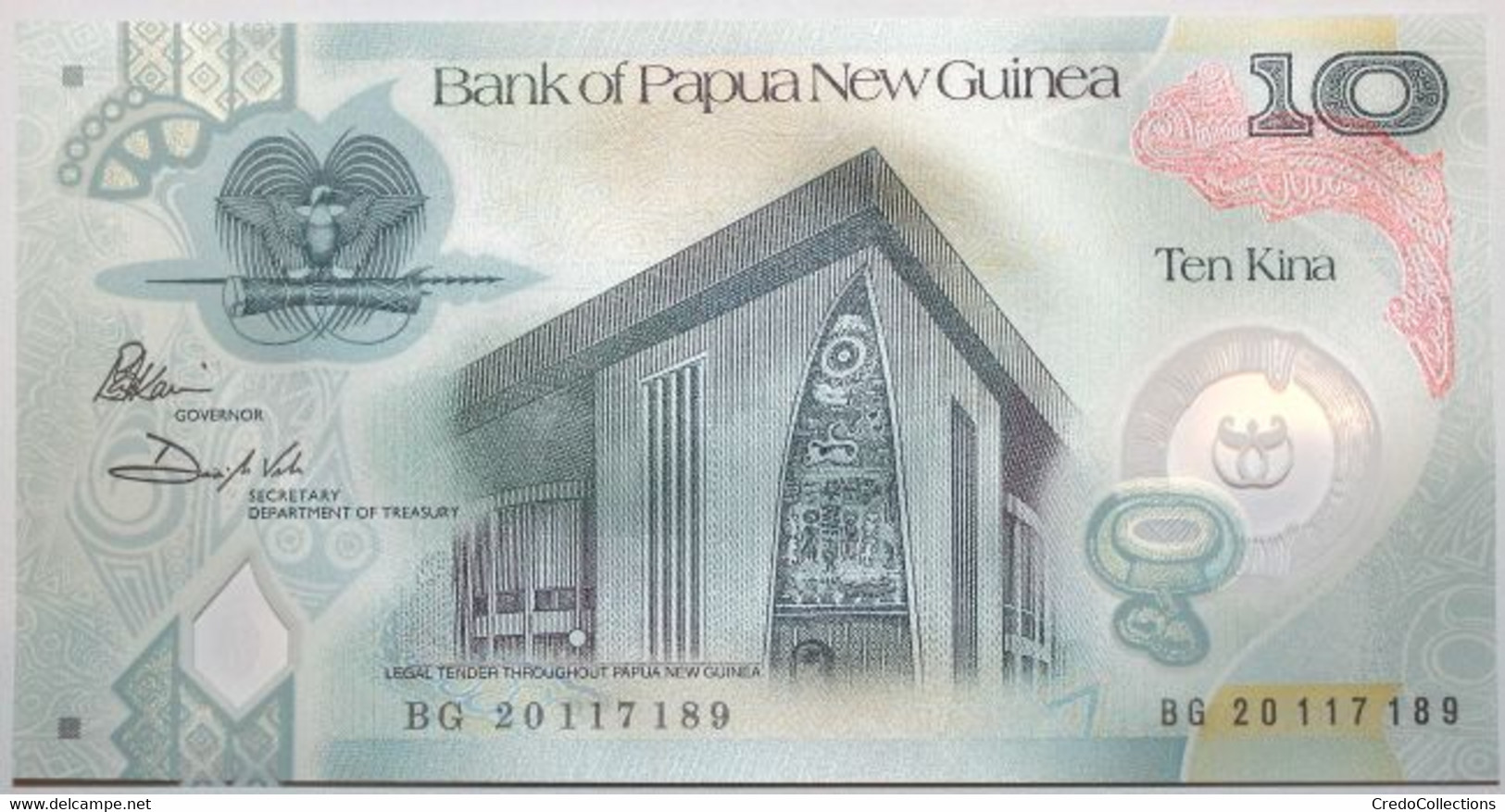 Papouasie-Nouvelle Guinée - 10 Kina - 2020 - PICK 52 - NEUF - Papua Nueva Guinea