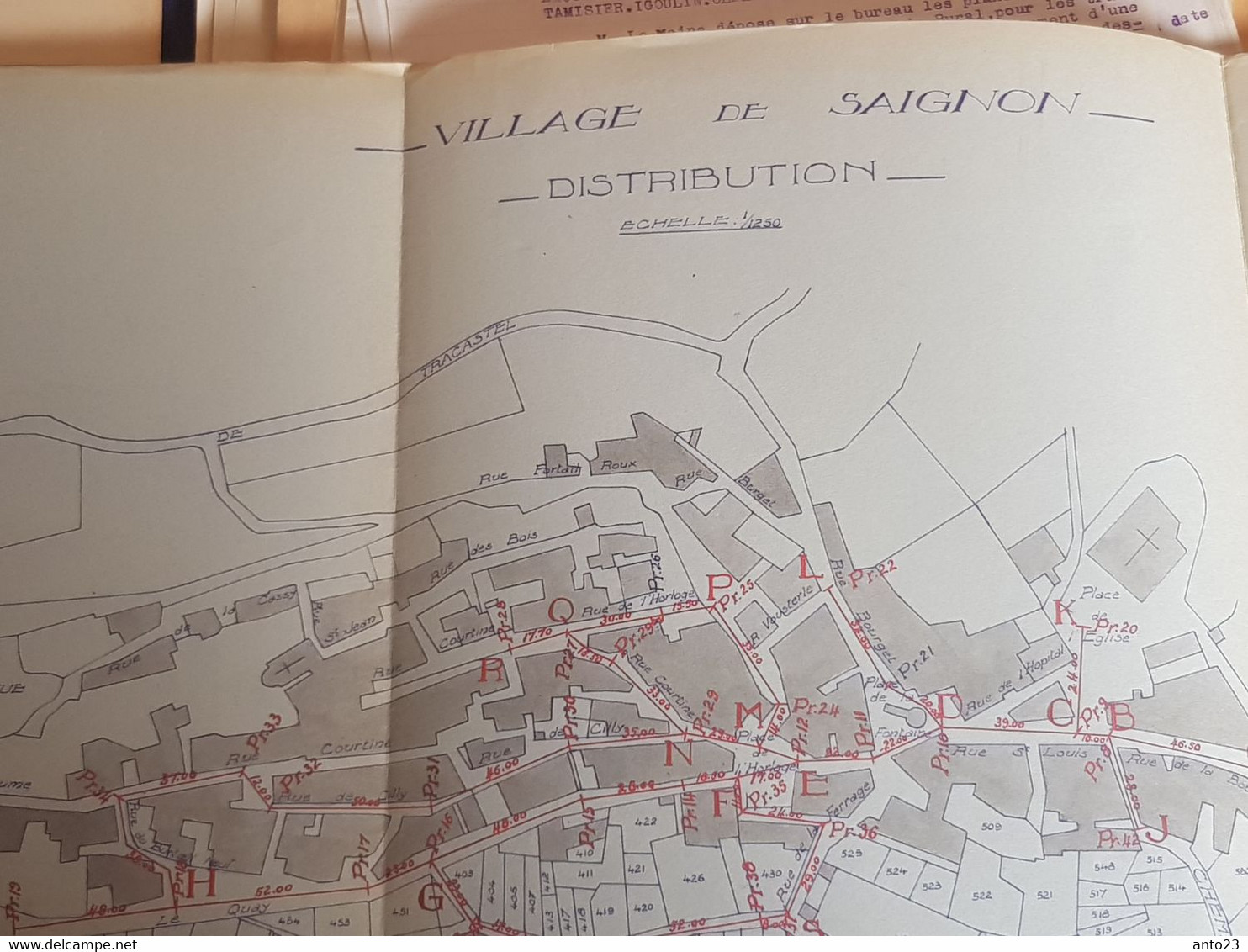 PLAN TECHNIQUES POUR L APPROVISSIONNEMENT EN EAU DE LA COMMUNNE DE SAIGNON VAUCLUSE FRANCE ARCHIVES