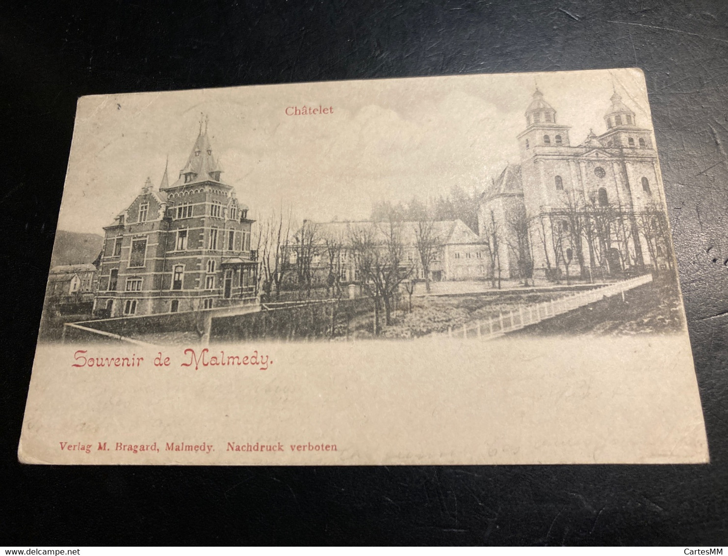 Souvenir De Malmedy Châtelet Bragard 1902 - Malmedy