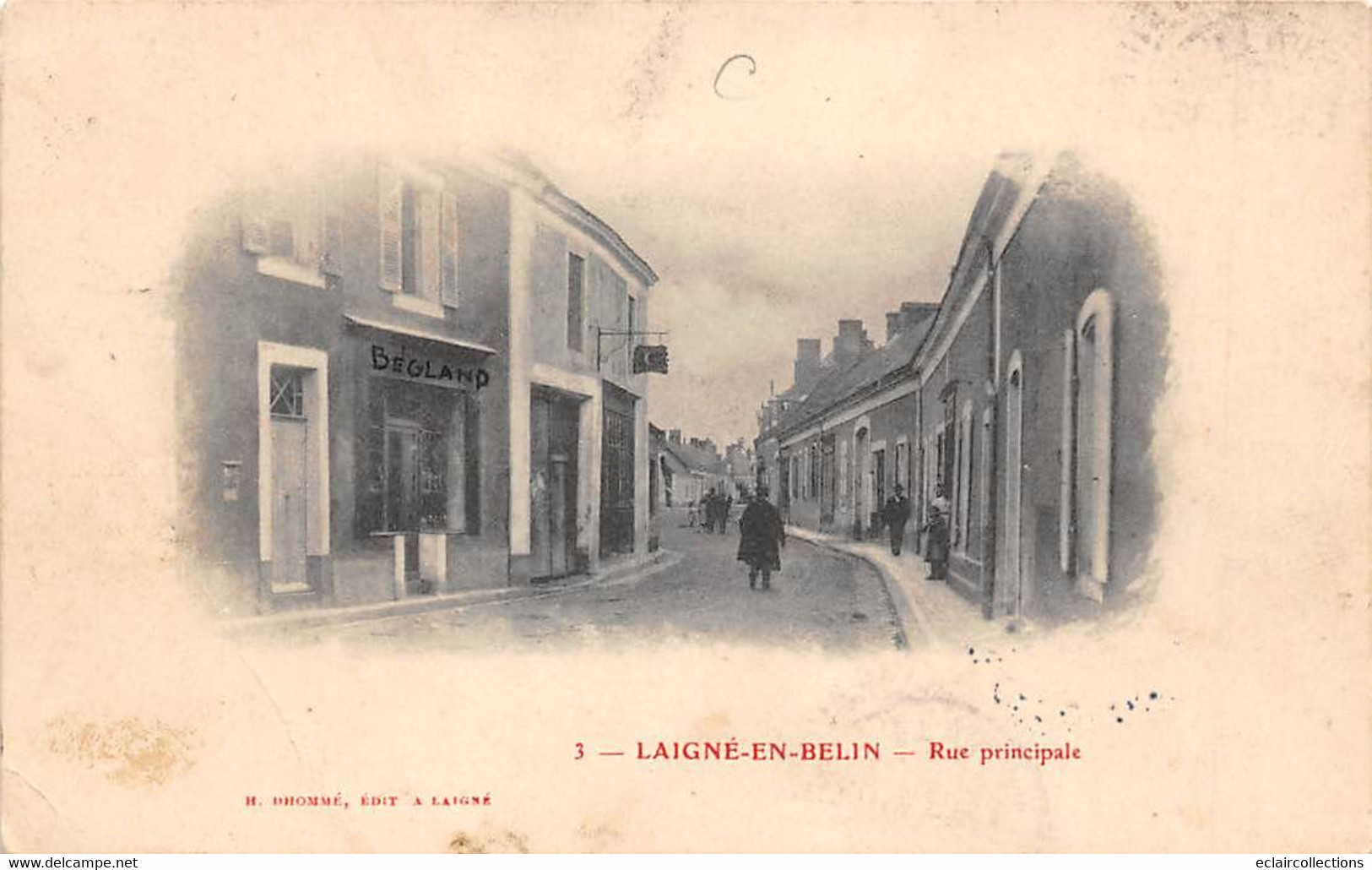 Laigné En Belin        72        Rue Principale      N° 3        (voir Scan) - Autres & Non Classés