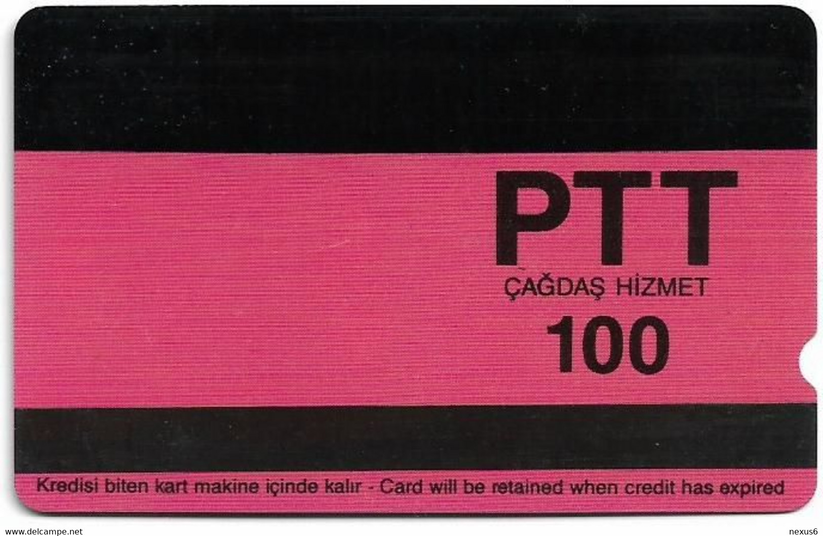 Turkey - TT - Alcatel - R Advert. Series - Turksat Satellite, R-056, (Backside PTT), 100U, 1995, Used - Türkei