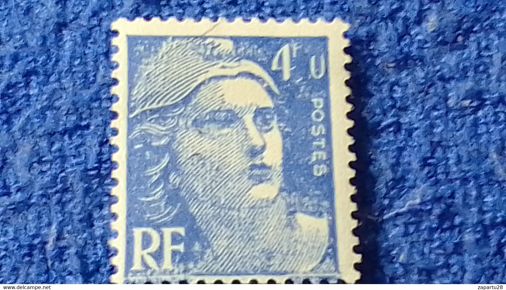 FRANSA-1945-46 - 4.50F.NEW DAİLY STAMPS DAMGASIZ - Andere & Zonder Classificatie