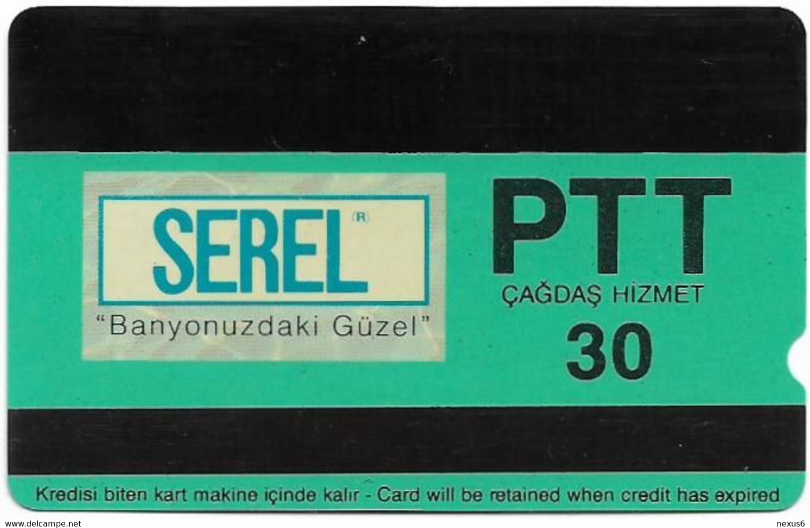 Turkey - TT - Alcatel - R Advert. Series - Serel Bathroom Accessories, R-22, 30U, 06.1994, 240.375ex, Used - Türkei