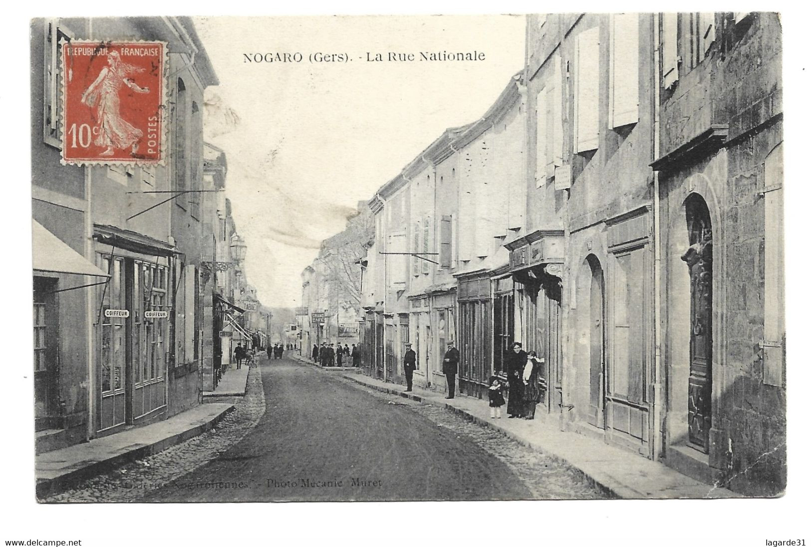 ⭐32 Nogaro La Rue Nationale - Rare ⭐ - Nogaro