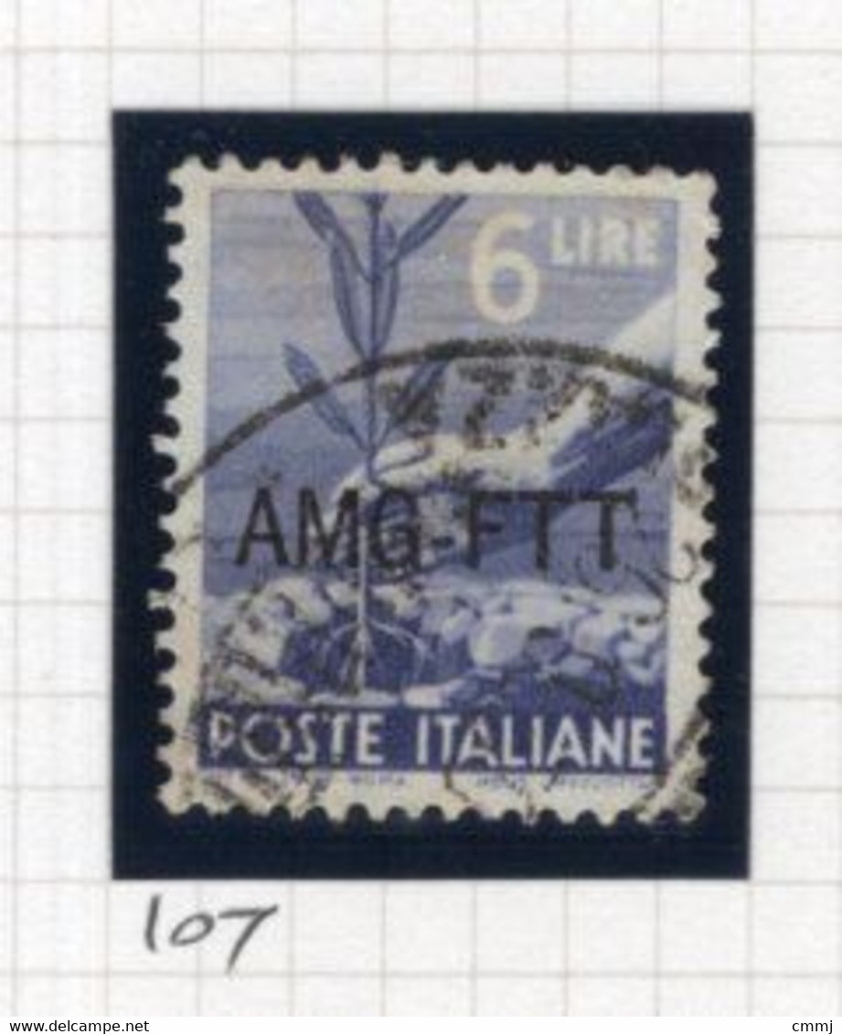 1947 -  Italia - Italy - - TRIESTE A - Sass. N.  LOTTO  - LH/NH/USED -  (J015.....)