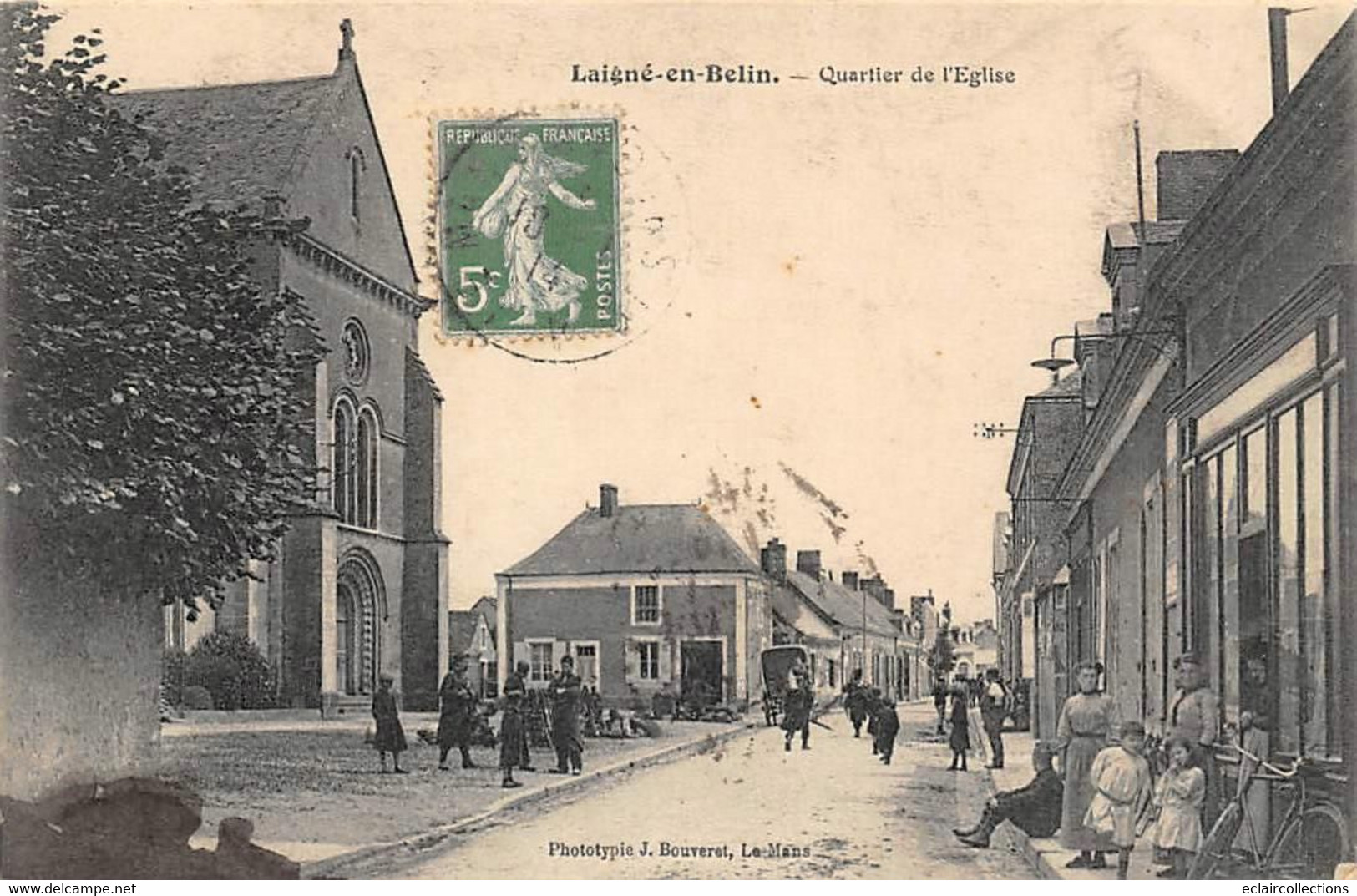 Laigné En Belin        72        Quartier De L'église        (voir Scan) - Sonstige & Ohne Zuordnung