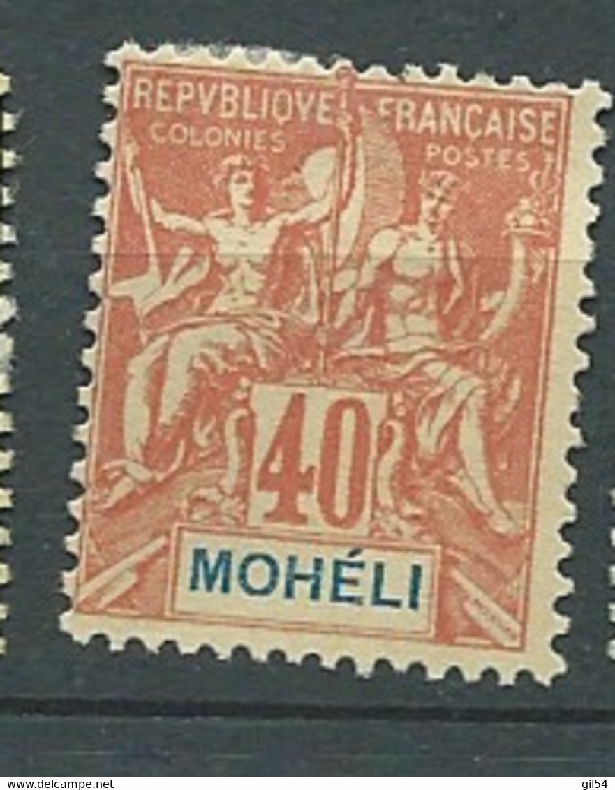 Moheli  - Yvert N°10 (*)    -  AE17938 - Ungebraucht