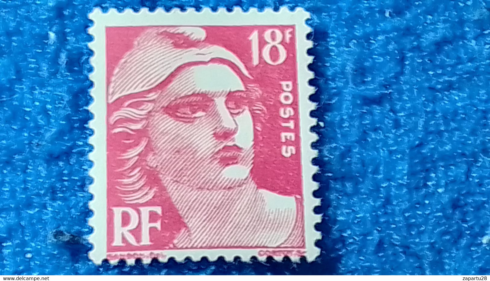 FRANSA-1945-46 -18F.NEW DAİLY STAMPS DAMGASIZ - Autres & Non Classés