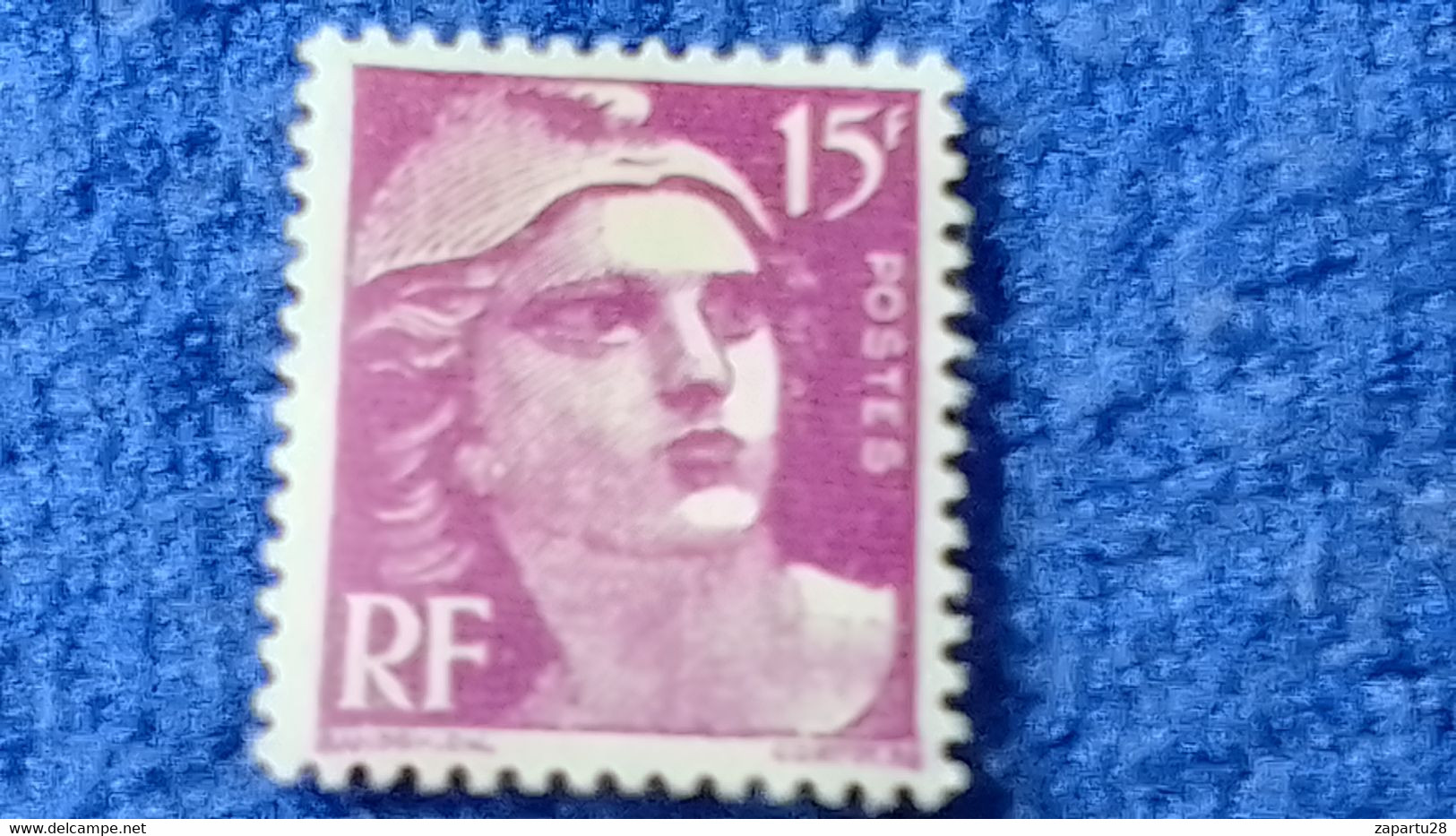 FRANSA-1945-46 -15F.NEW DAİLY STAMPS DAMGASIZ - Andere & Zonder Classificatie