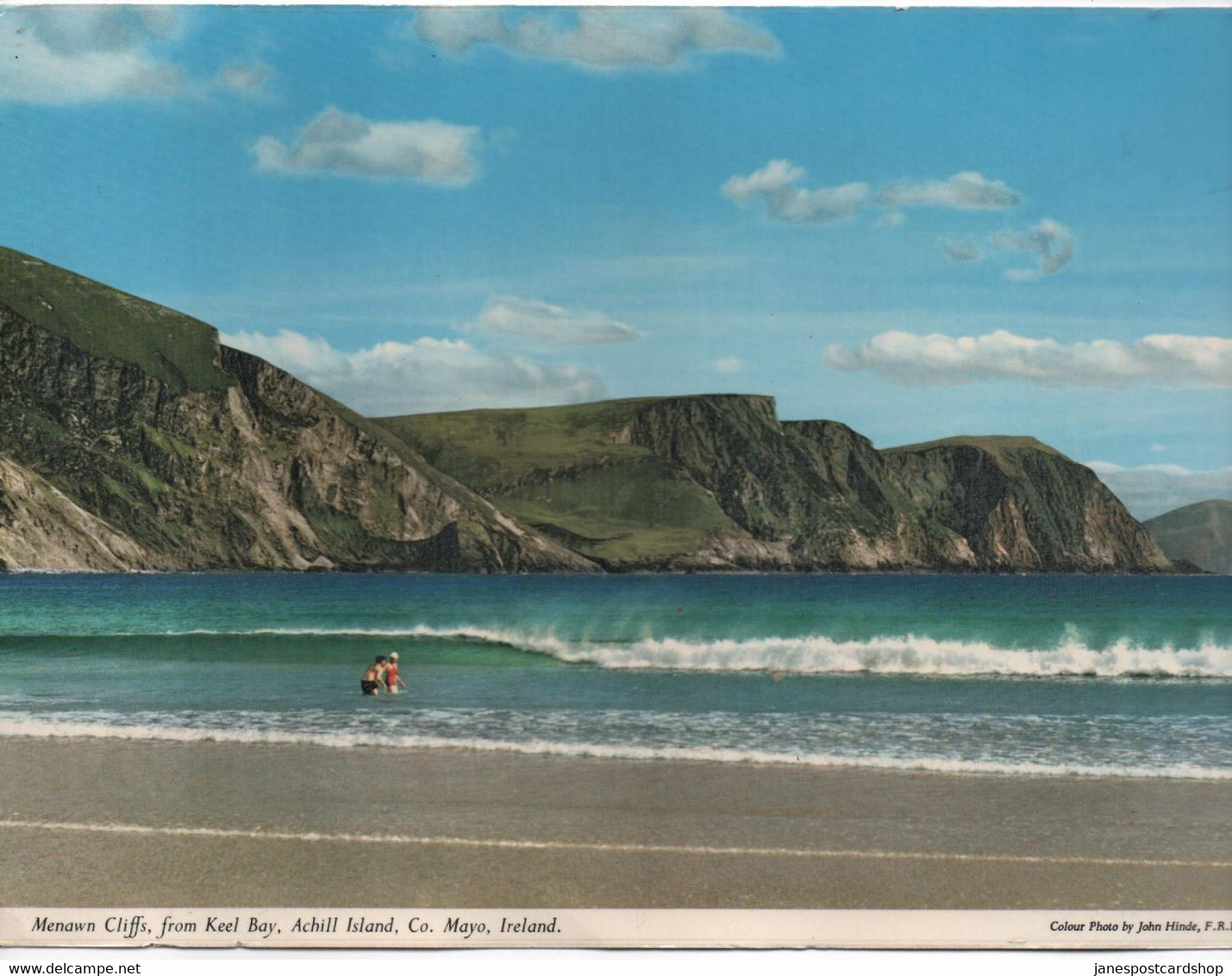 MENAWN CLIFFS FROM KEEL BAY - ACHILL ISLAND  - COUNTY MAYO - IRELAND - Mayo