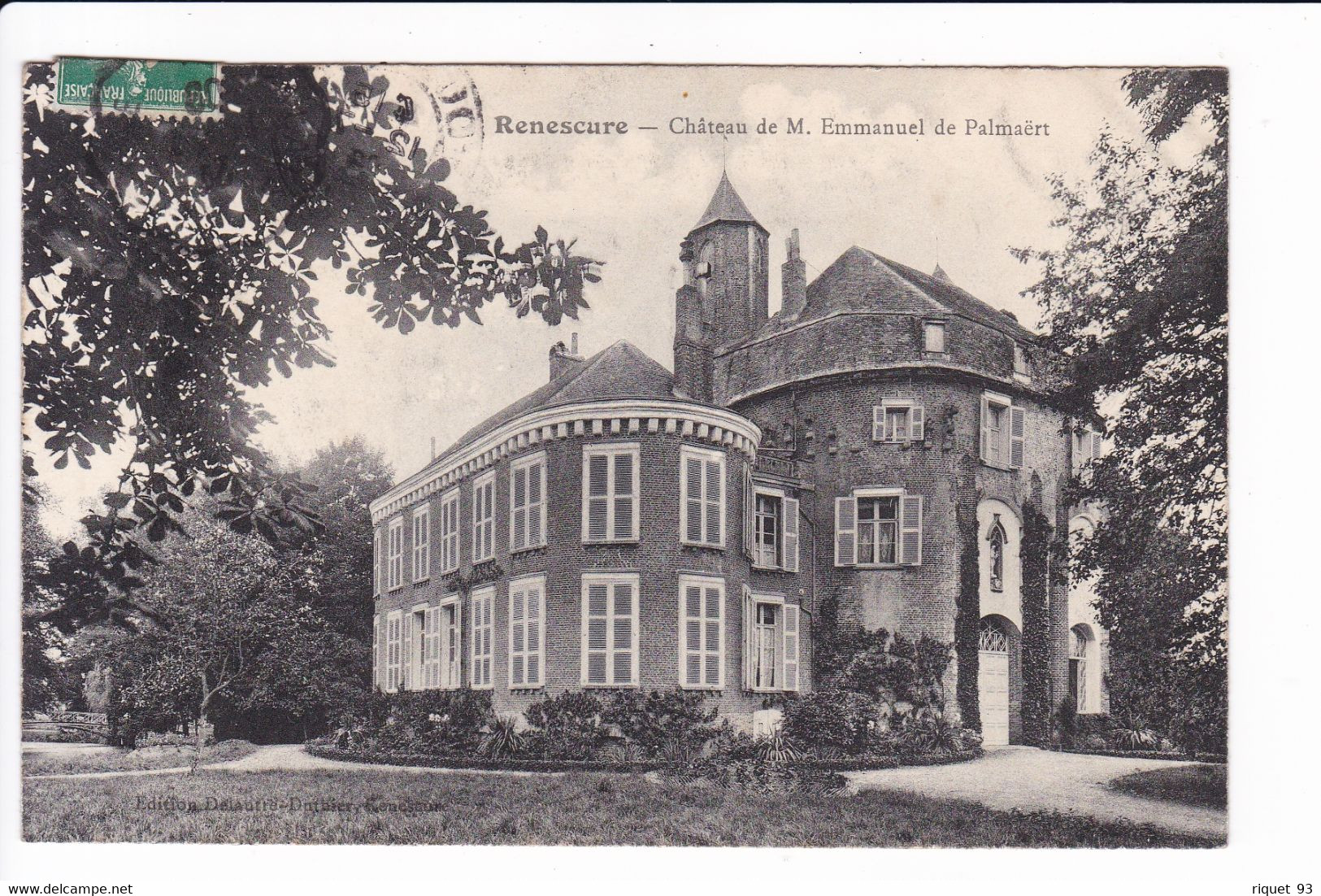 Renescure - Château De M. Emmanuel De Palmaërt - Sonstige & Ohne Zuordnung