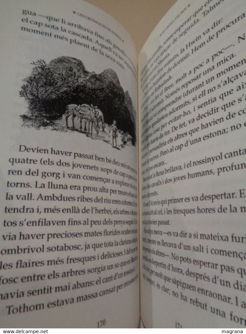 Les Cròniques de Nàrnia. (3) El cavall i el noi. C. S. Lewis. Ediciones Destino. 2006. 285 pàgines.