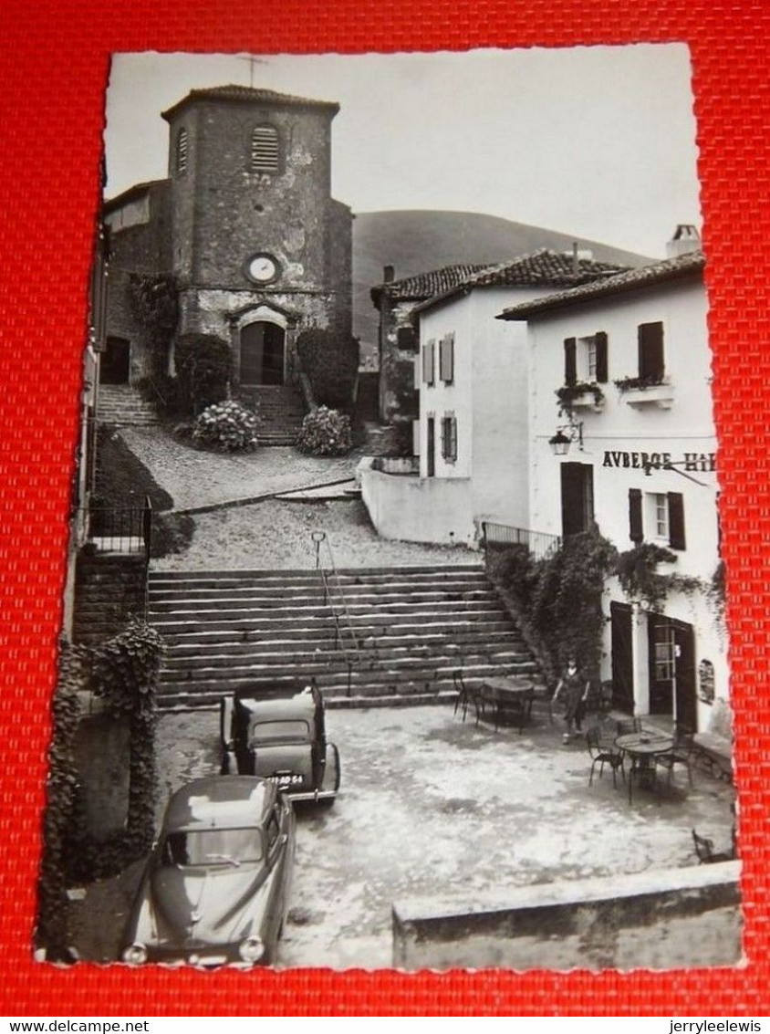 BIRIATOU  -  L'Auberge Hiribarren - L'Eglise - Biriatou