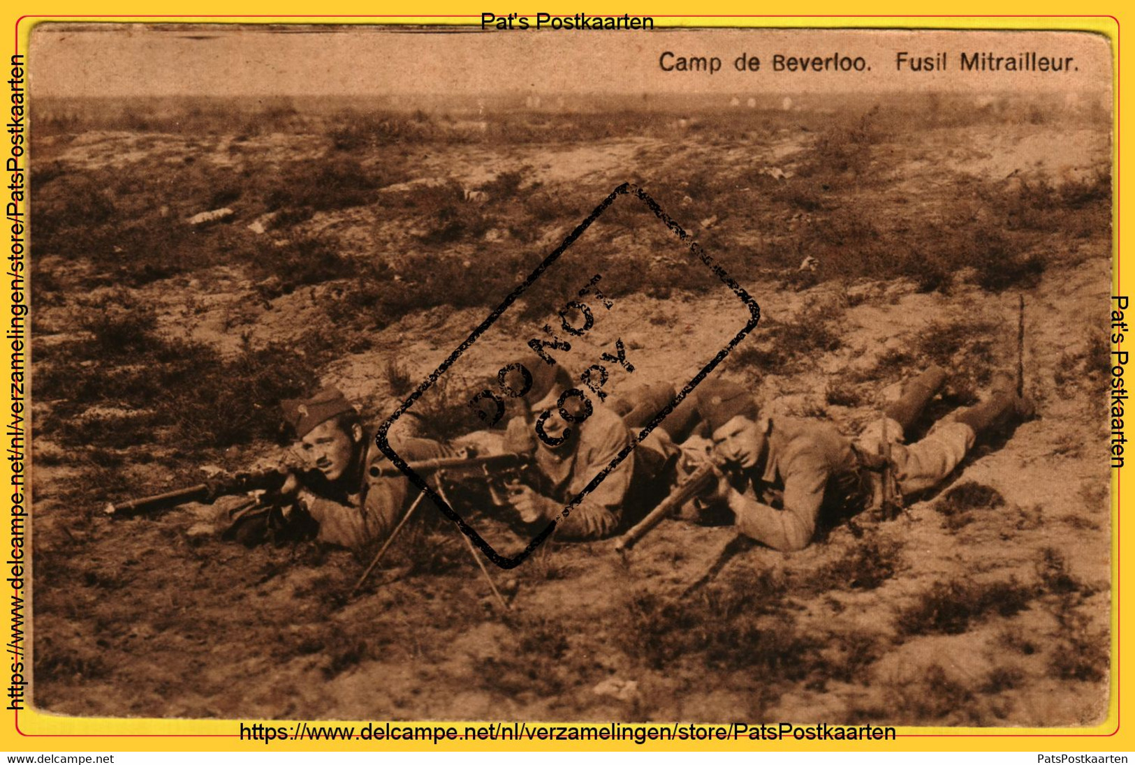 PP-0104 Camp De Beverloo - Fusil Mitrailleur - Leopoldsburg (Camp De Beverloo)