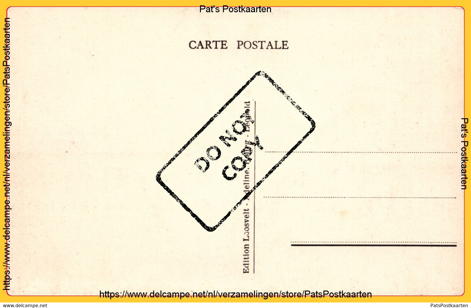 PP-0112 Camp De Beverloo - Camp De Cavalerie, Cantine  Kamp Van Beverloo - Kamp Der Ruiterij, Kantien - Leopoldsburg (Camp De Beverloo)