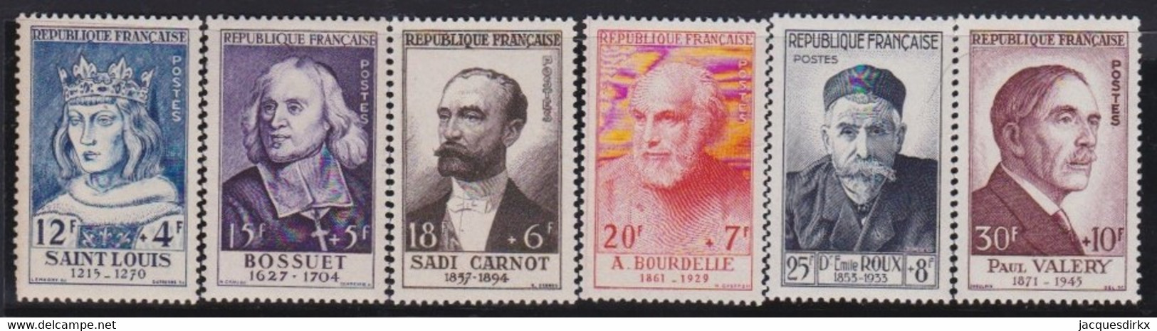 France   .   Yvert   .    989/994      .       **    .       Neuf Avec Gomme Et SANS Charnière - Unused Stamps