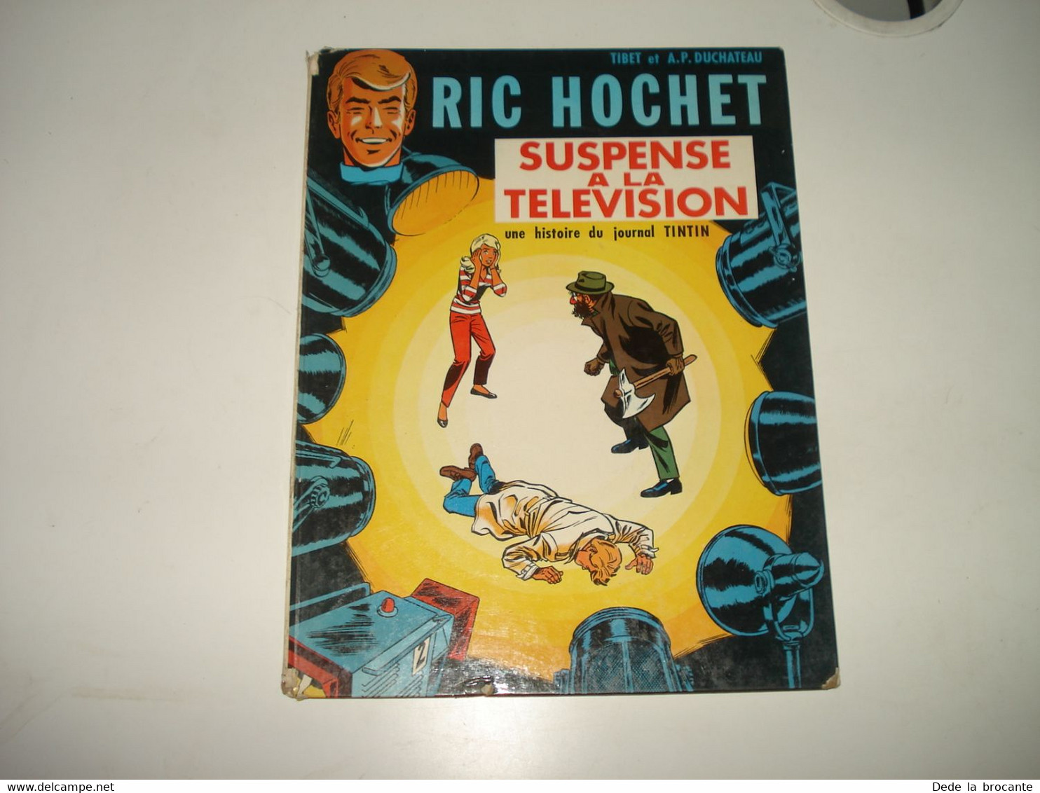 C41 / Ric Hochet  " Suspense à La Télévision " - E.O 1968 - Petit Prix - Ric Hochet
