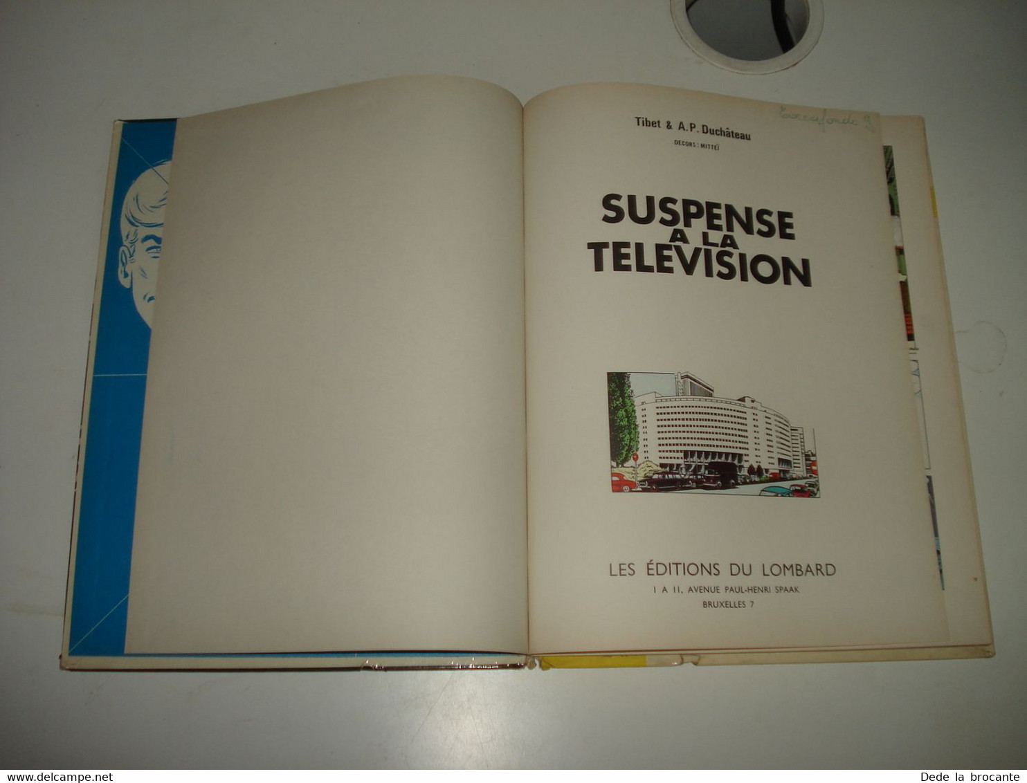 C41 / Ric Hochet  " Suspense à la télévision " - E.O 1968 - Petit prix