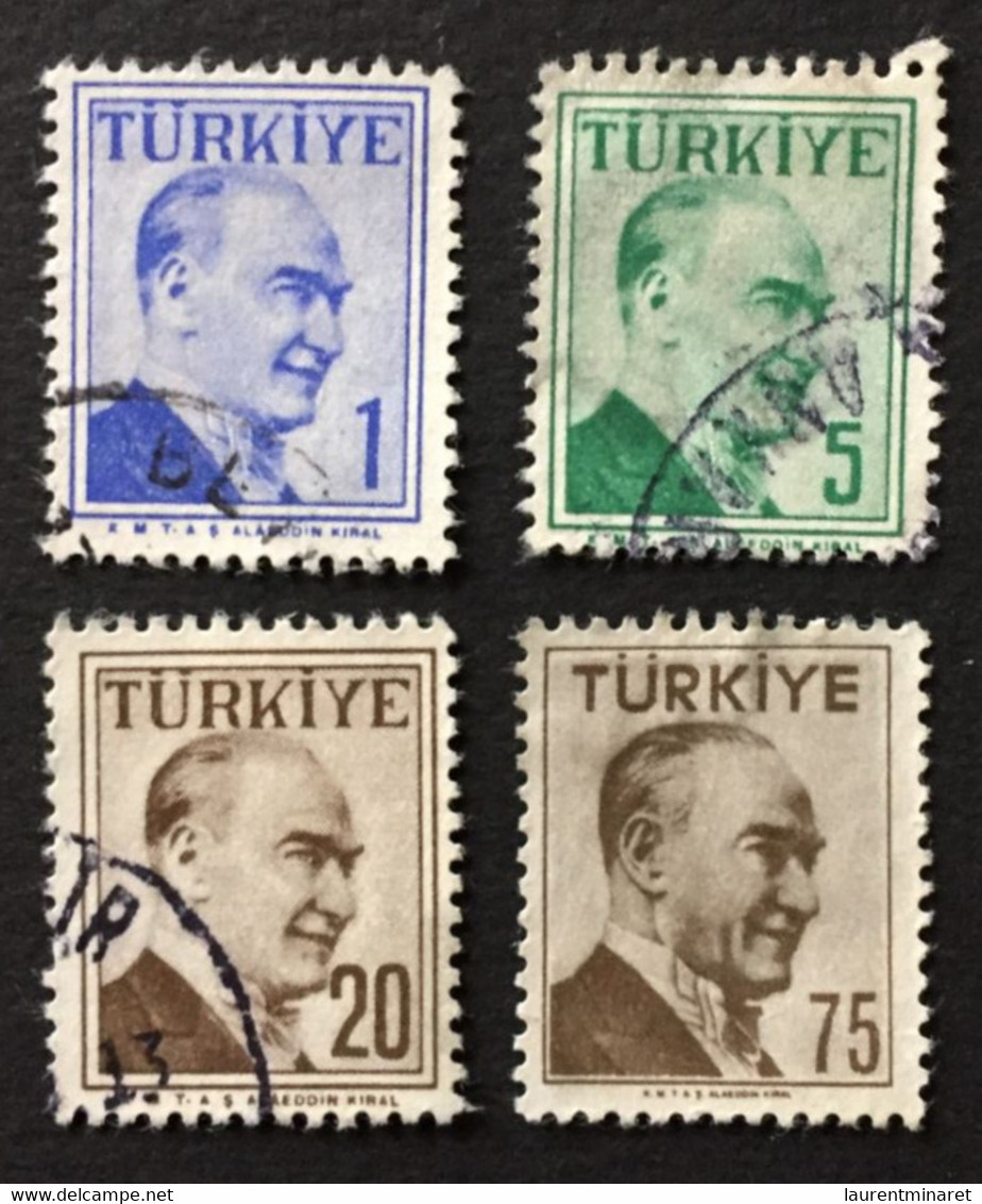 TURQUIE / 1956-58 / N° Y&T : - Sonstige & Ohne Zuordnung