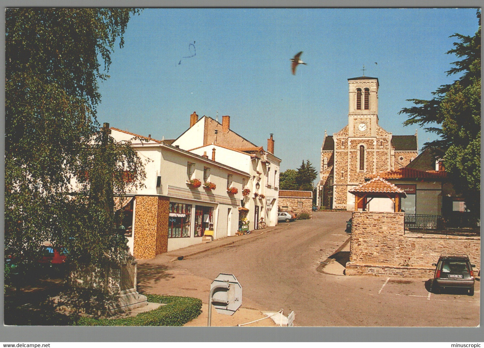 CPM 44 - Le Cellier - Le Centre Bourg - Le Cellier