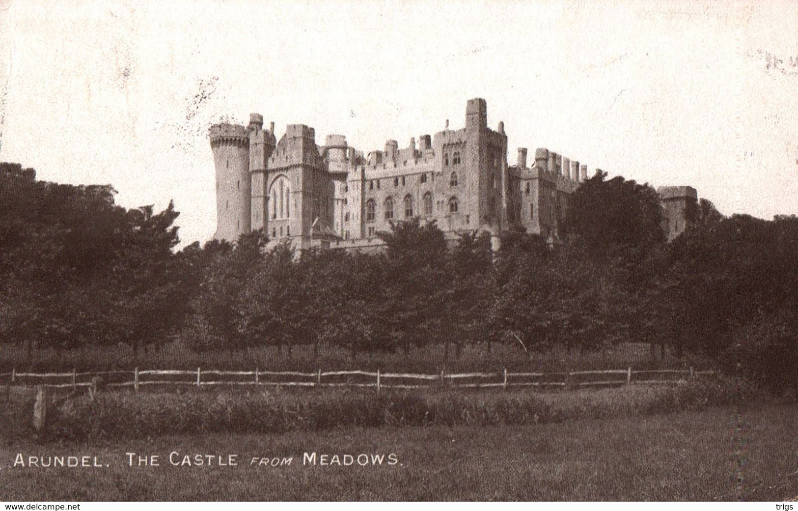 Arundel - The Castle From Meadows - Arundel