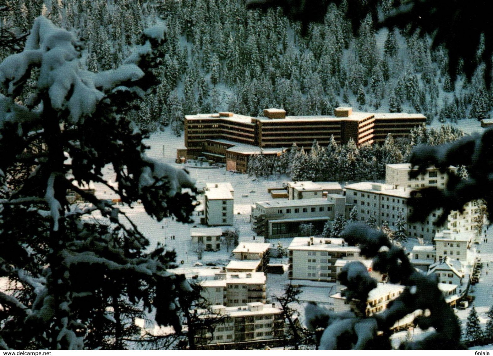 16598 HOTEL ROI SOLEIL 7500 Saint Moritz Club Méditerranée  SUISSE    ( 2 Scans ) - Hotels & Restaurants