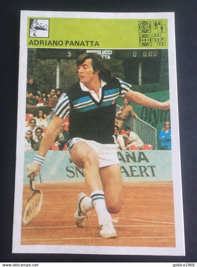 SVIJET SPORTA Card ► WORLD OF SPORTS ► 1981. ► ADRIANO PANATTA ► No. 216 ► Tennis ◄ - Trading Cards