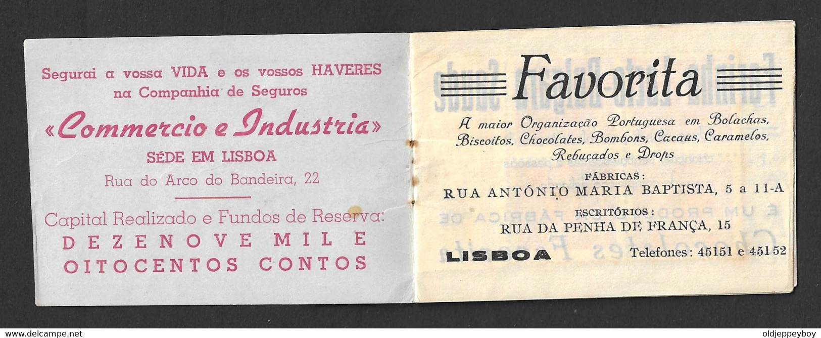 PORTUGAL, 1941, Booklet WBC 22.3 , 4x15, 4x25, 8x40c WITH ADVERTISEMENT CADERNETA DE SELOS COM PUBLICIDADE - Markenheftchen