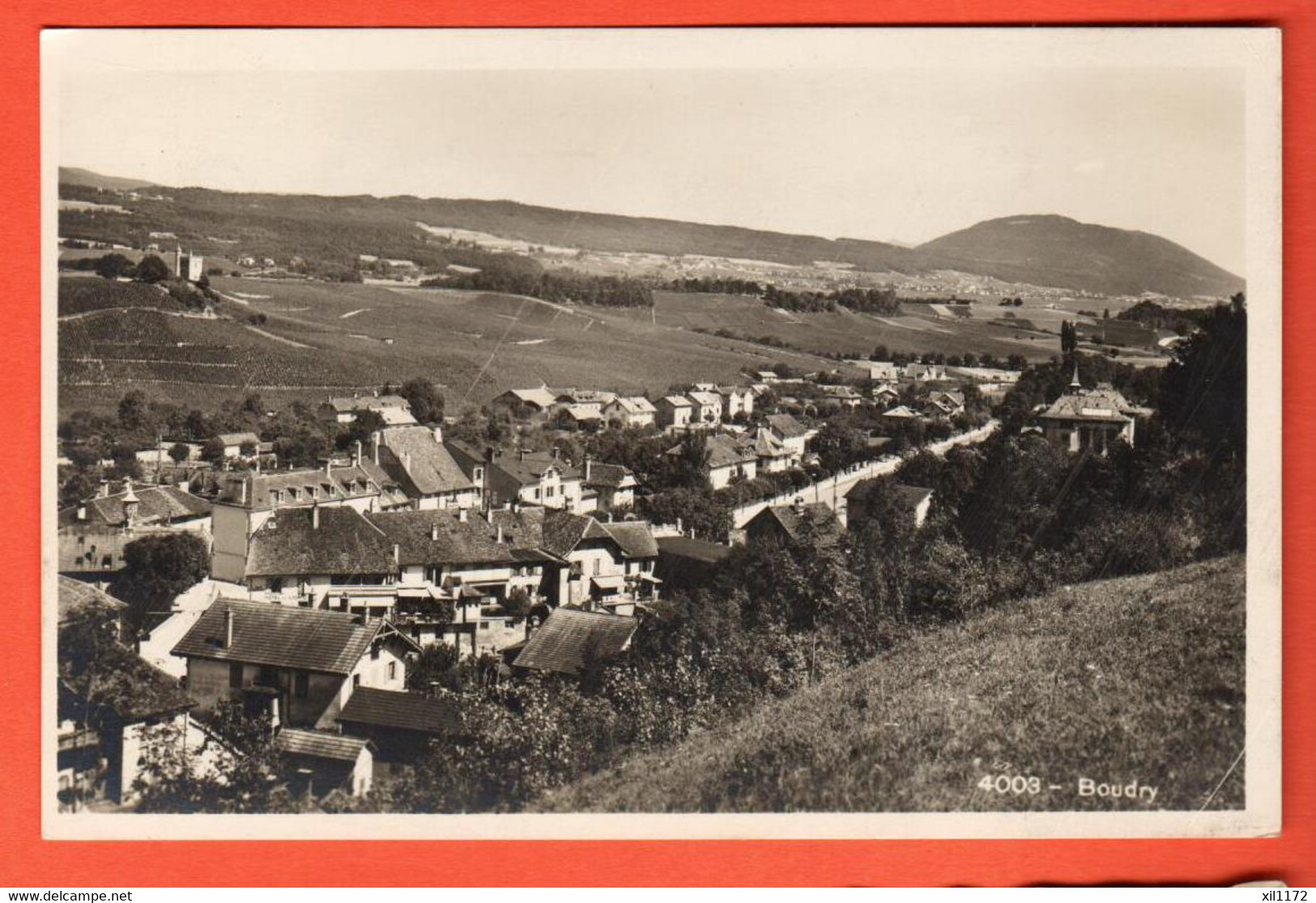 ZUH-36   Boudry Soc. Graphique 4003  Circulé Vers Carrières Sur Seine En 1930 - Boudry