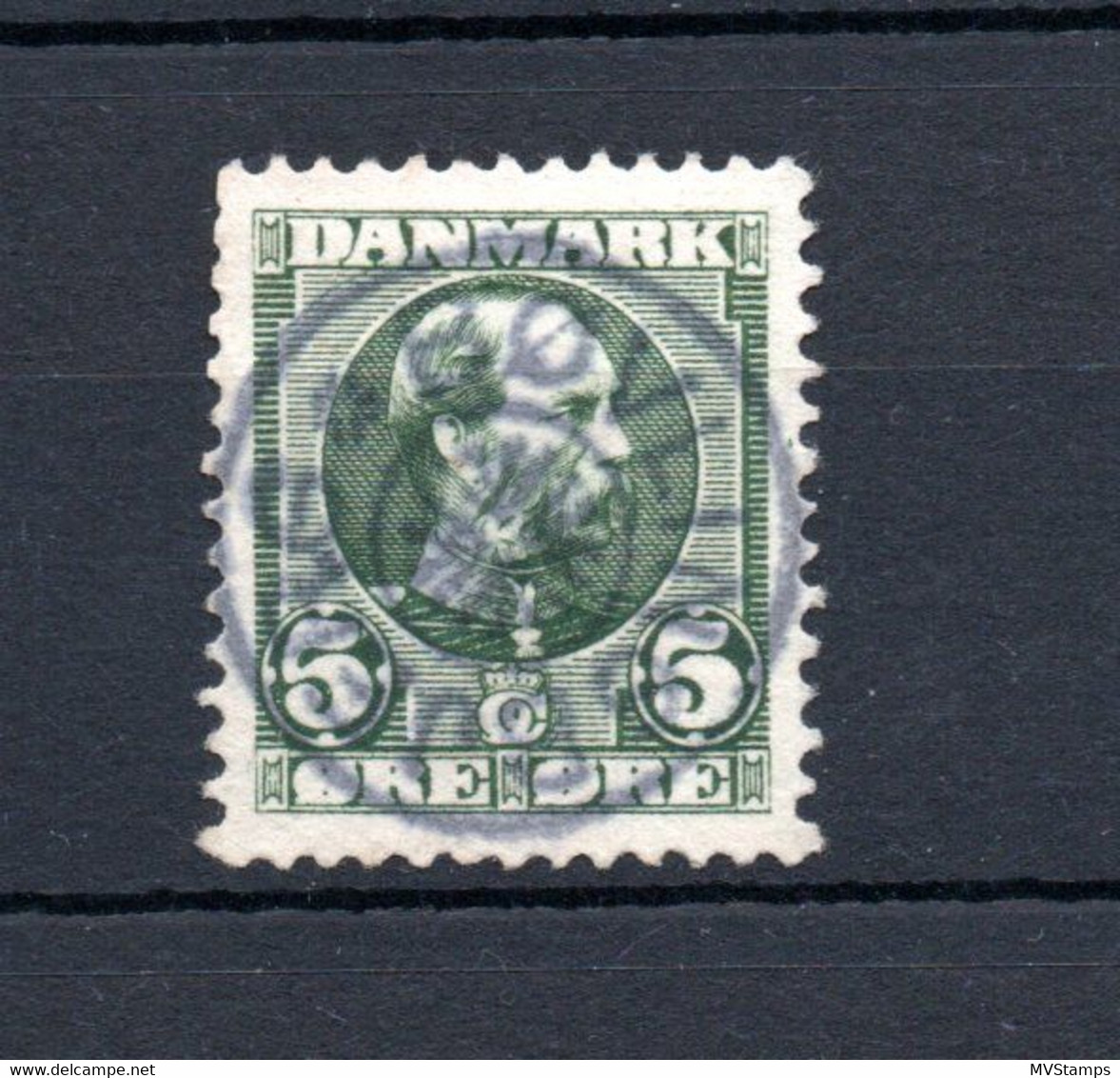 Danemark 1905 Freimarke 47 Luxus Gebraucht Sternstempel Bovlingbjerg - Used Stamps