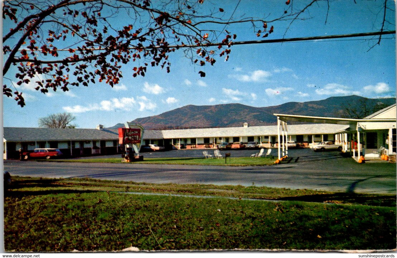 New Hampshire North Conway Labnon Briarcliff Motel 1964 - White Mountains