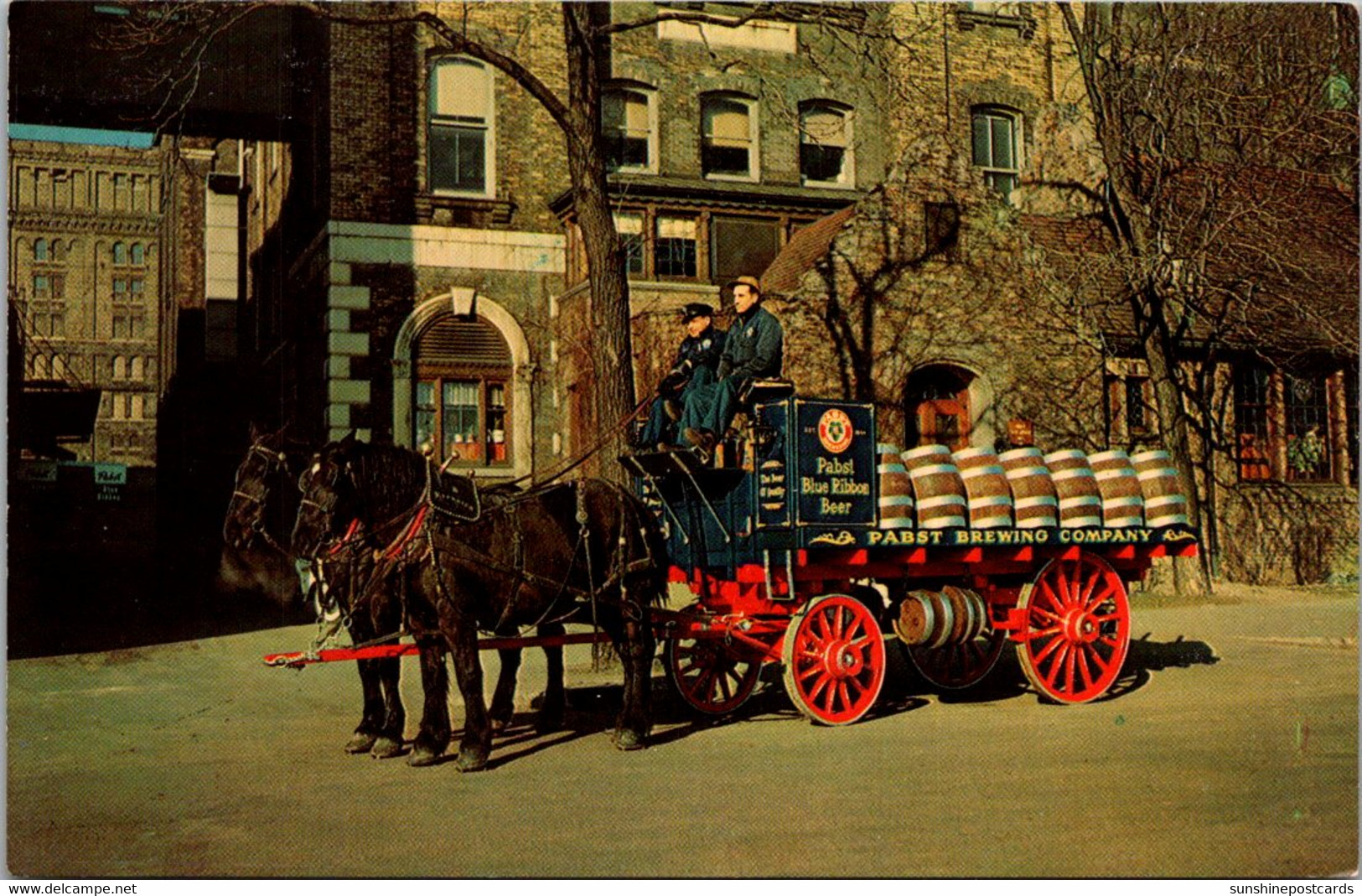 Wisconsin Milwaukee Pabst Brewing Company Brewery Wagon - Milwaukee