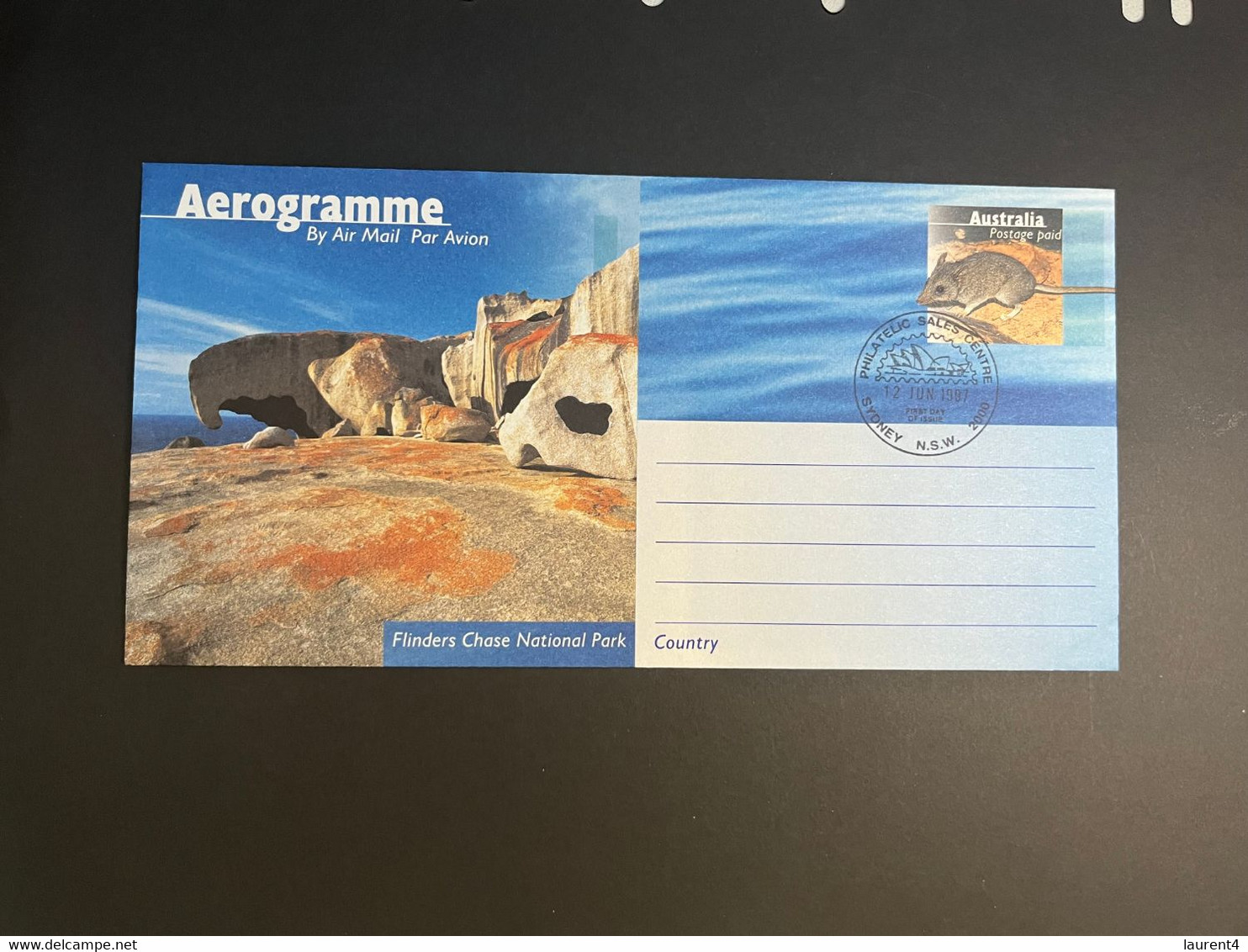 (3 N 45 A) Australia Aerogramme - Australian - National Park (1997 X 5 Aerogramme) - Aérogrammes