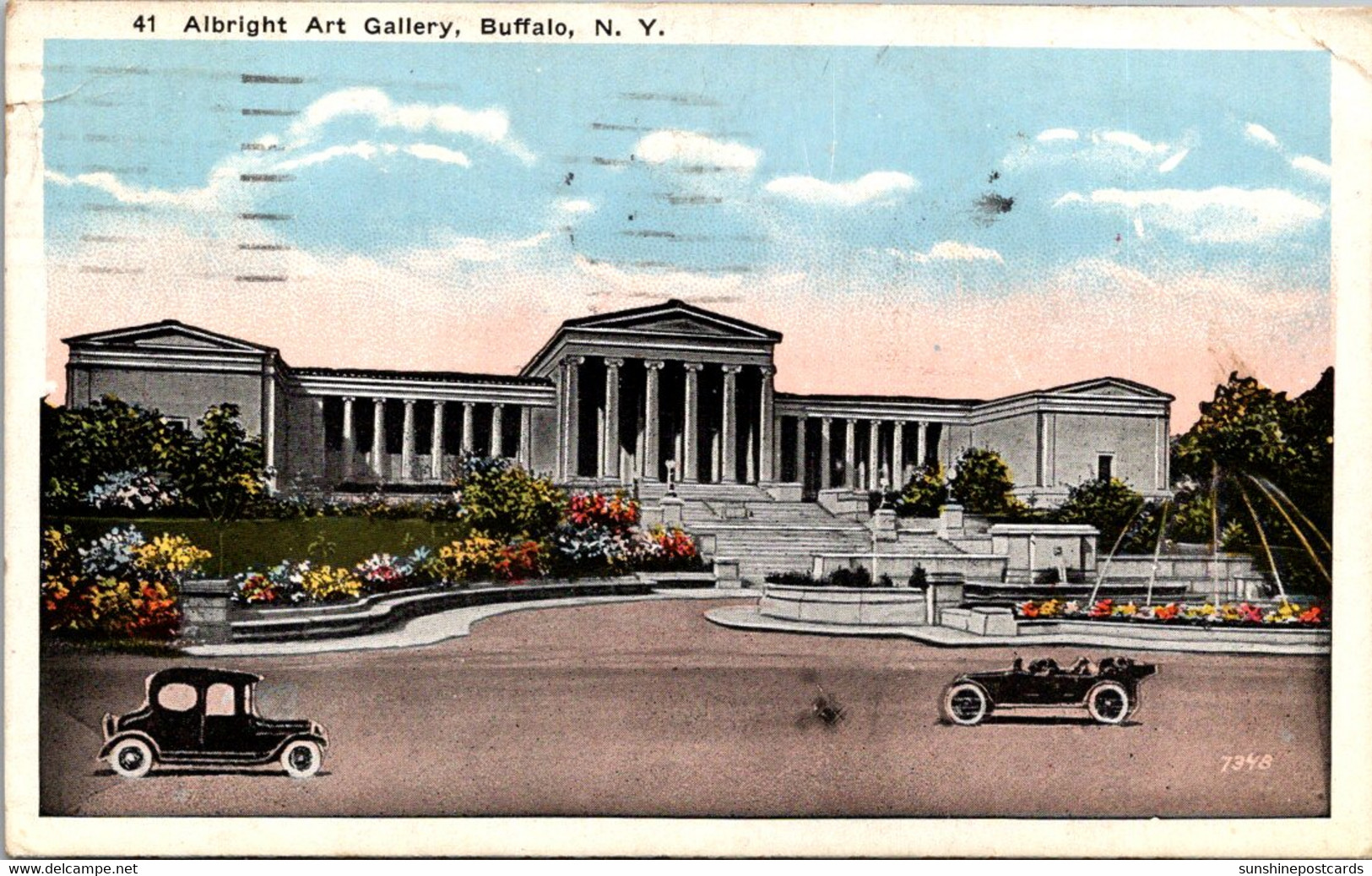 New York Buffalo Albright Art Gallery 1922 - Buffalo