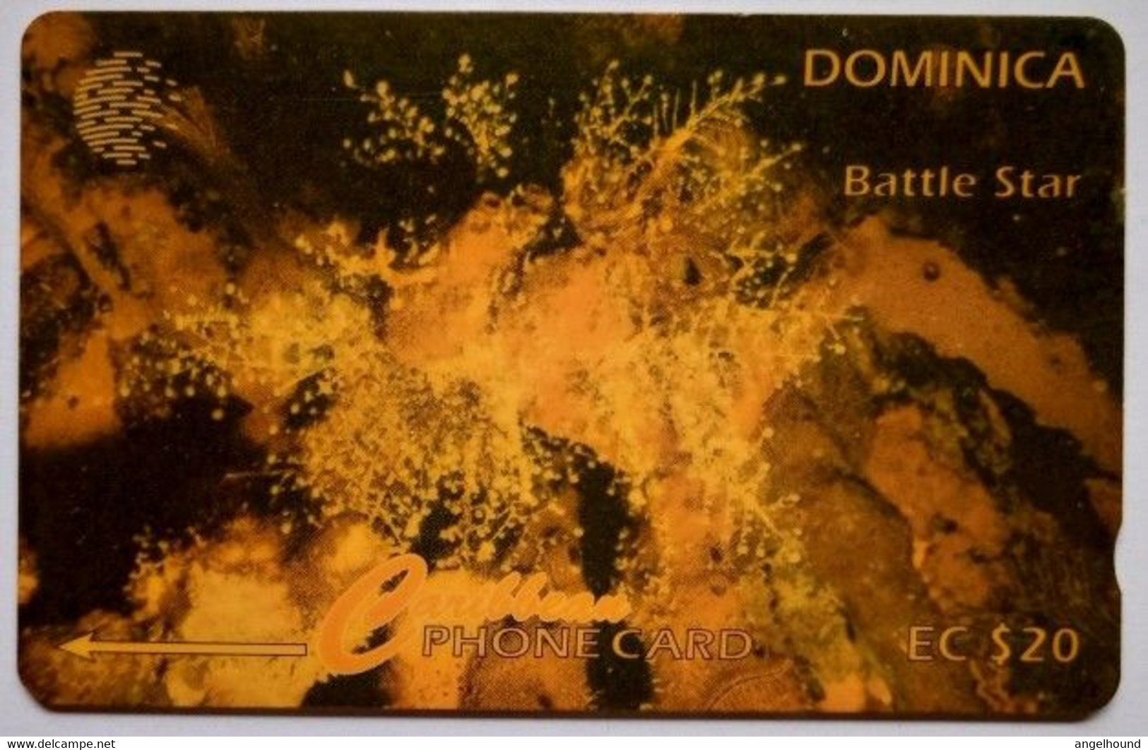 Dominica  CW  7CDMG  EC$20 " Battle Star " - Dominica