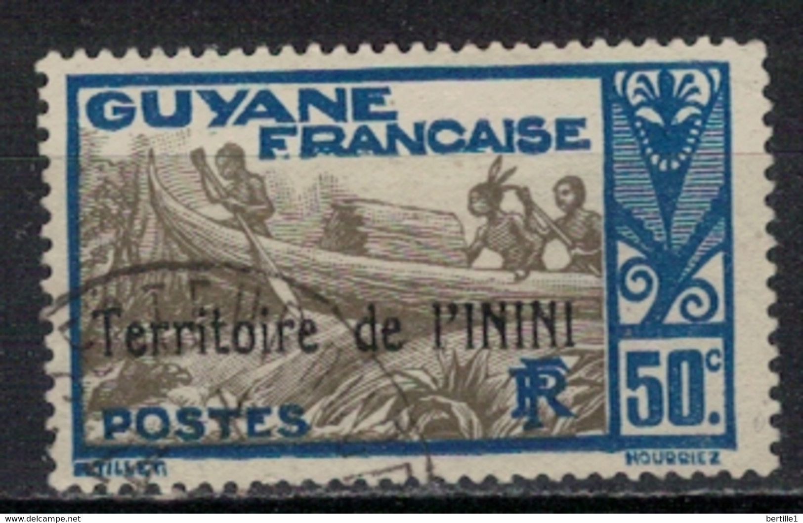 ININI        N°  YVERT 12  OBLITERE     ( OB    05/ 21 ) - Used Stamps