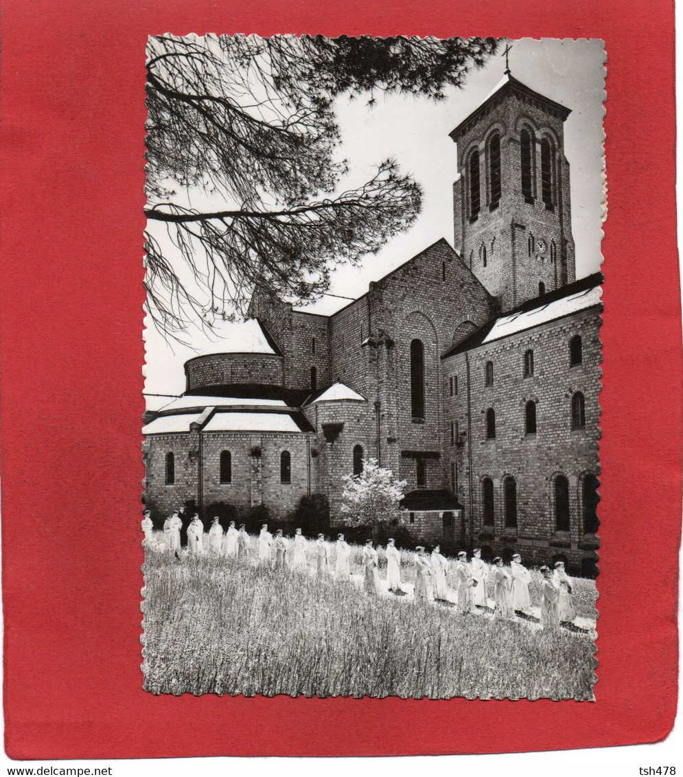 81-----DOURGNE---abbaye Saint-benoit D'en-calcat--procession Les Enfants De L'alumnat--voir 2 Scans - Dourgne