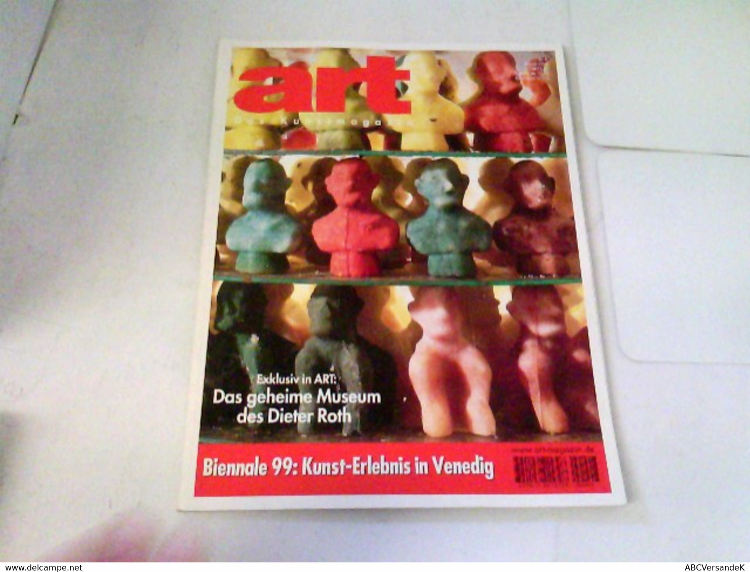 ART Das Kunstmagazin 1999/08 - Biennale 99: Kunst-Erlebnis In Venedig U.a. - Sonstige & Ohne Zuordnung