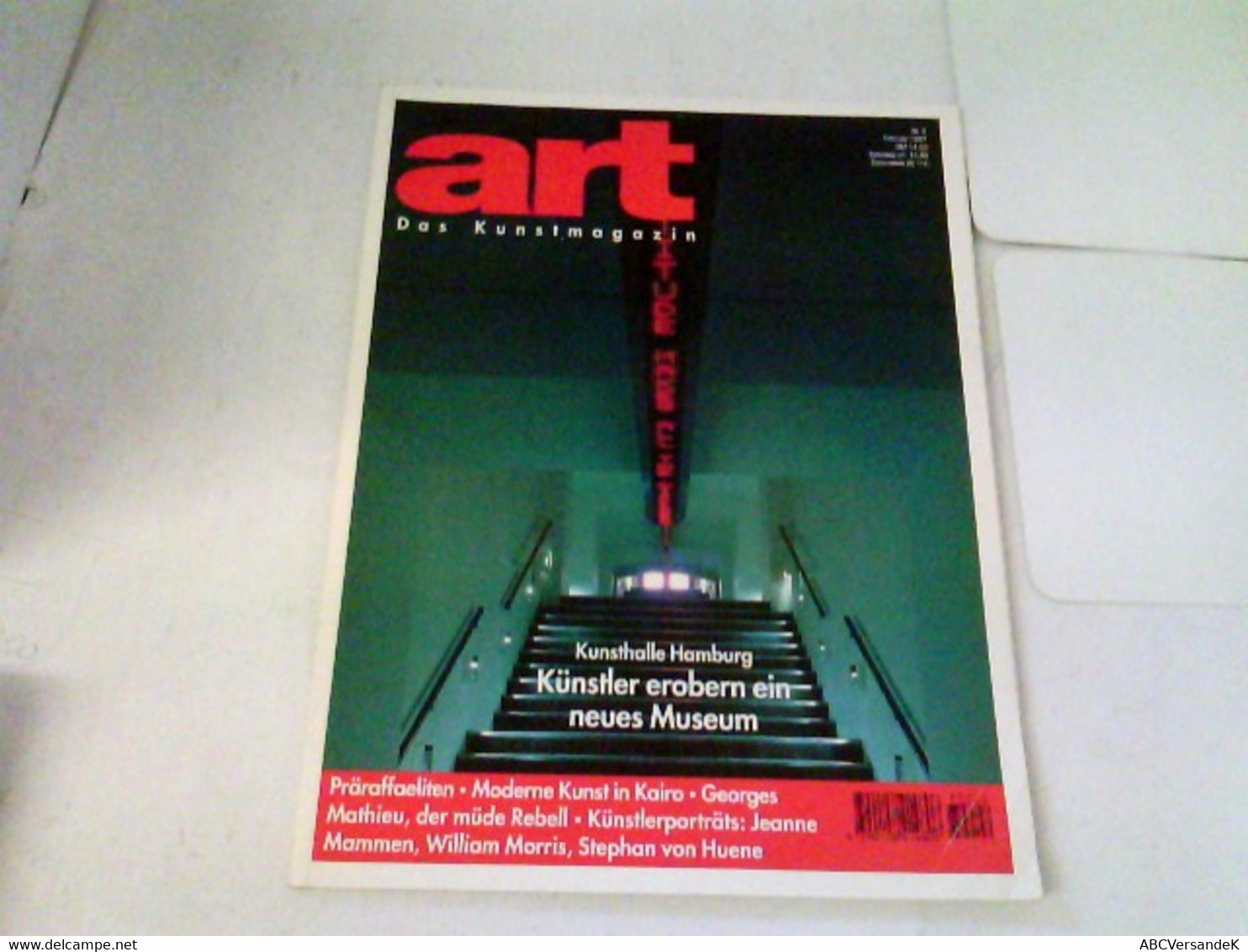 ART Das Kunstmagazin 1997/02 - Kunsthalle Hamburg Künstler Erobern Ein Neues Museum U.a. - Sonstige & Ohne Zuordnung