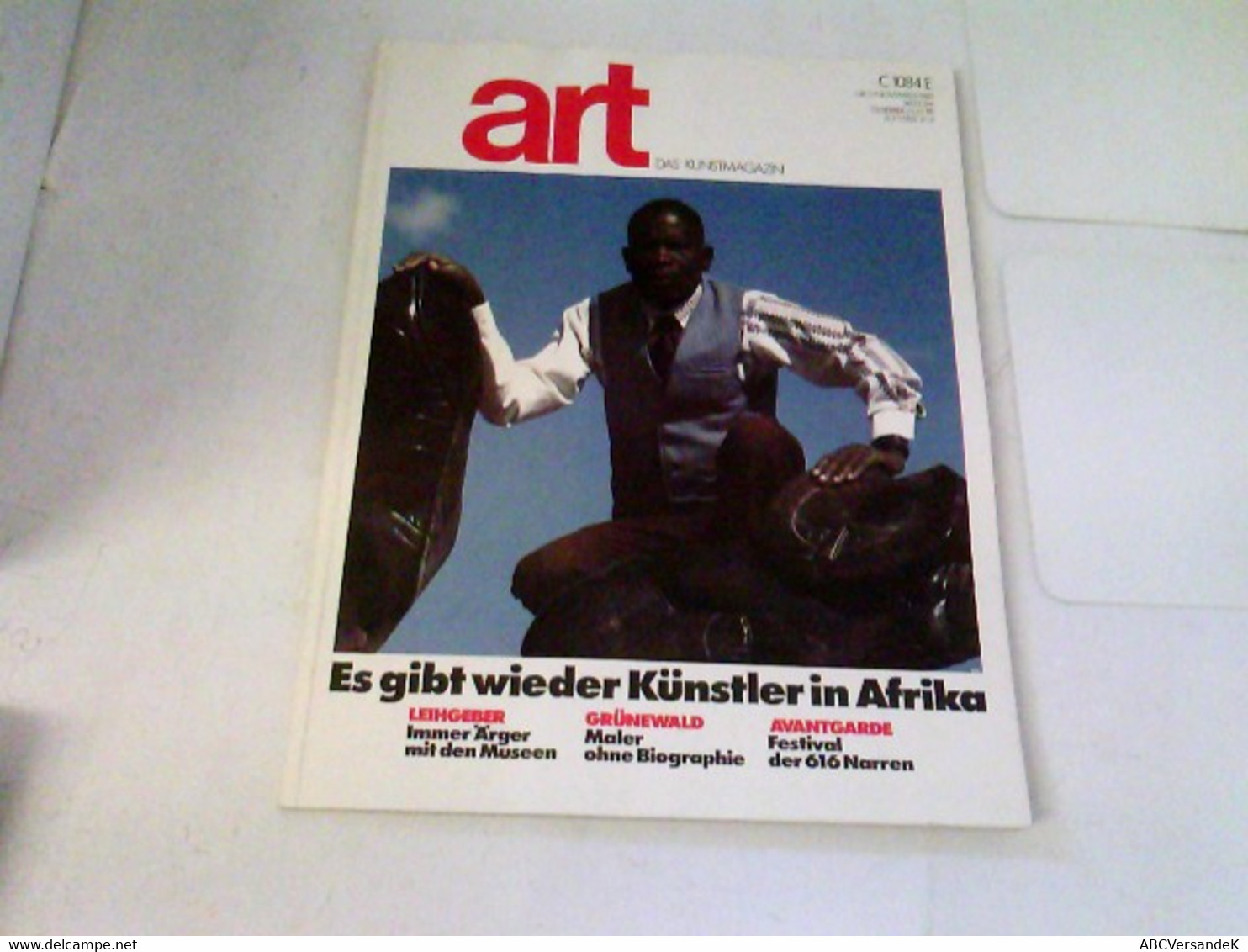 ART Das Kunstmagazin 1980/11 - Es Gibt Wieder Künstler In Afrika U.a. - Sonstige & Ohne Zuordnung