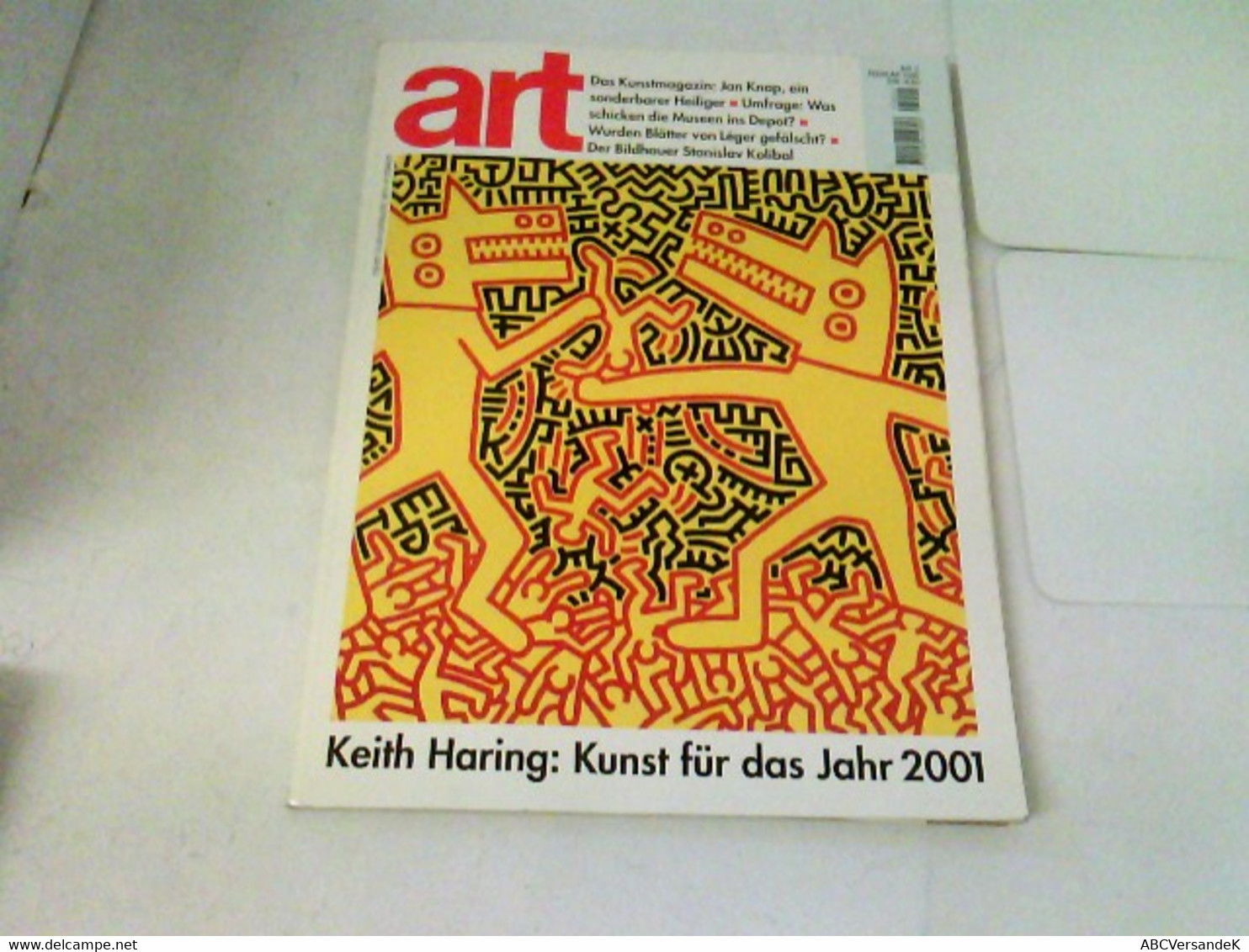 ART Das Kunstmagazin 1995/02 - Keith Haring: Kunst Für Das Jahr 2001 U.a. - Sonstige & Ohne Zuordnung