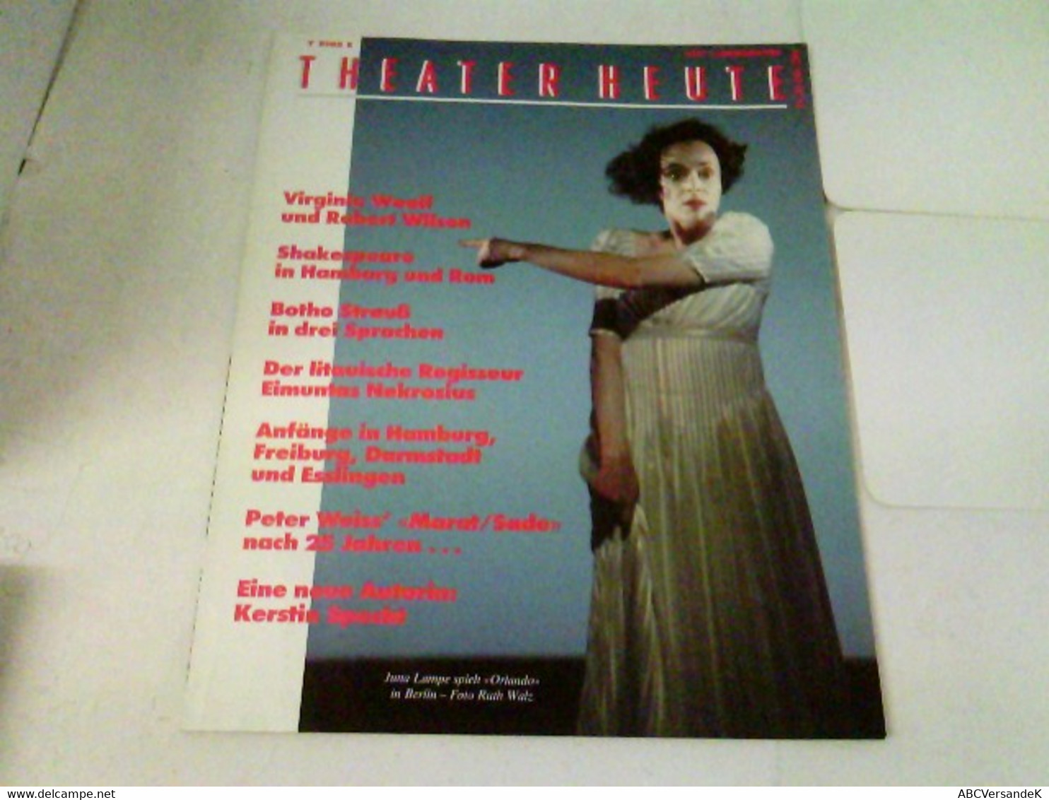 THEATER HEUTE 1990 Heft 01 - Teatro & Danza