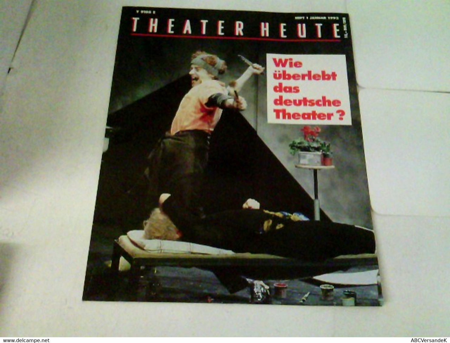 THEATER HEUTE 1992 Heft 01 - Teatro & Danza