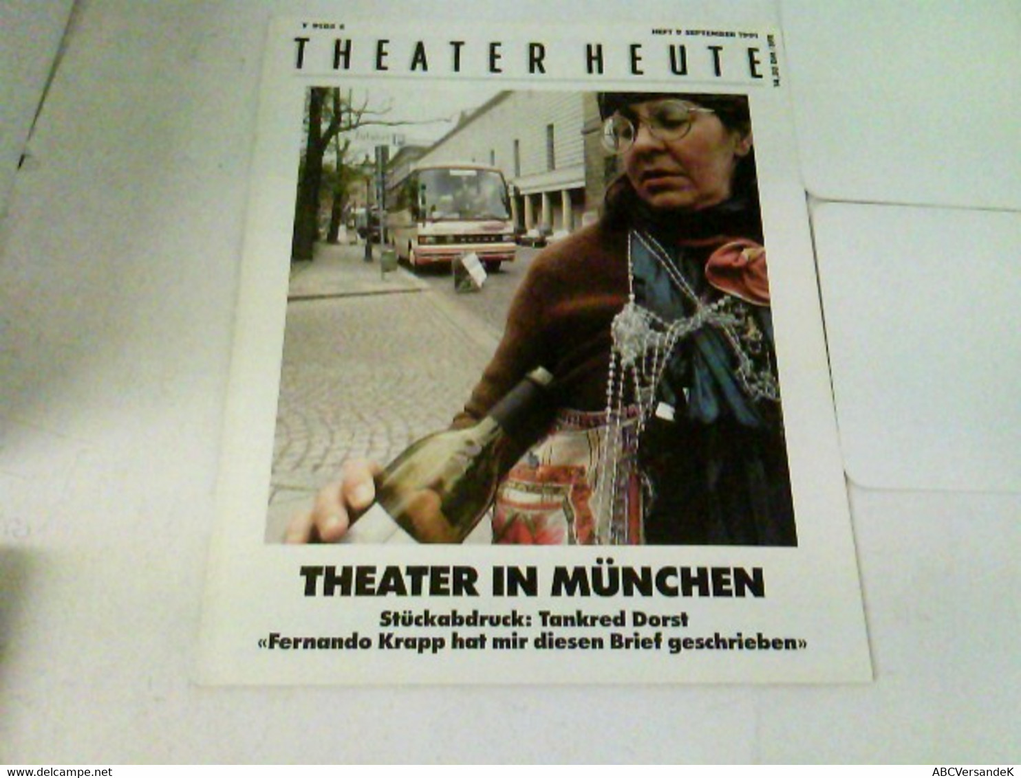 THEATER HEUTE 1991 Heft 09 - Theater & Dans