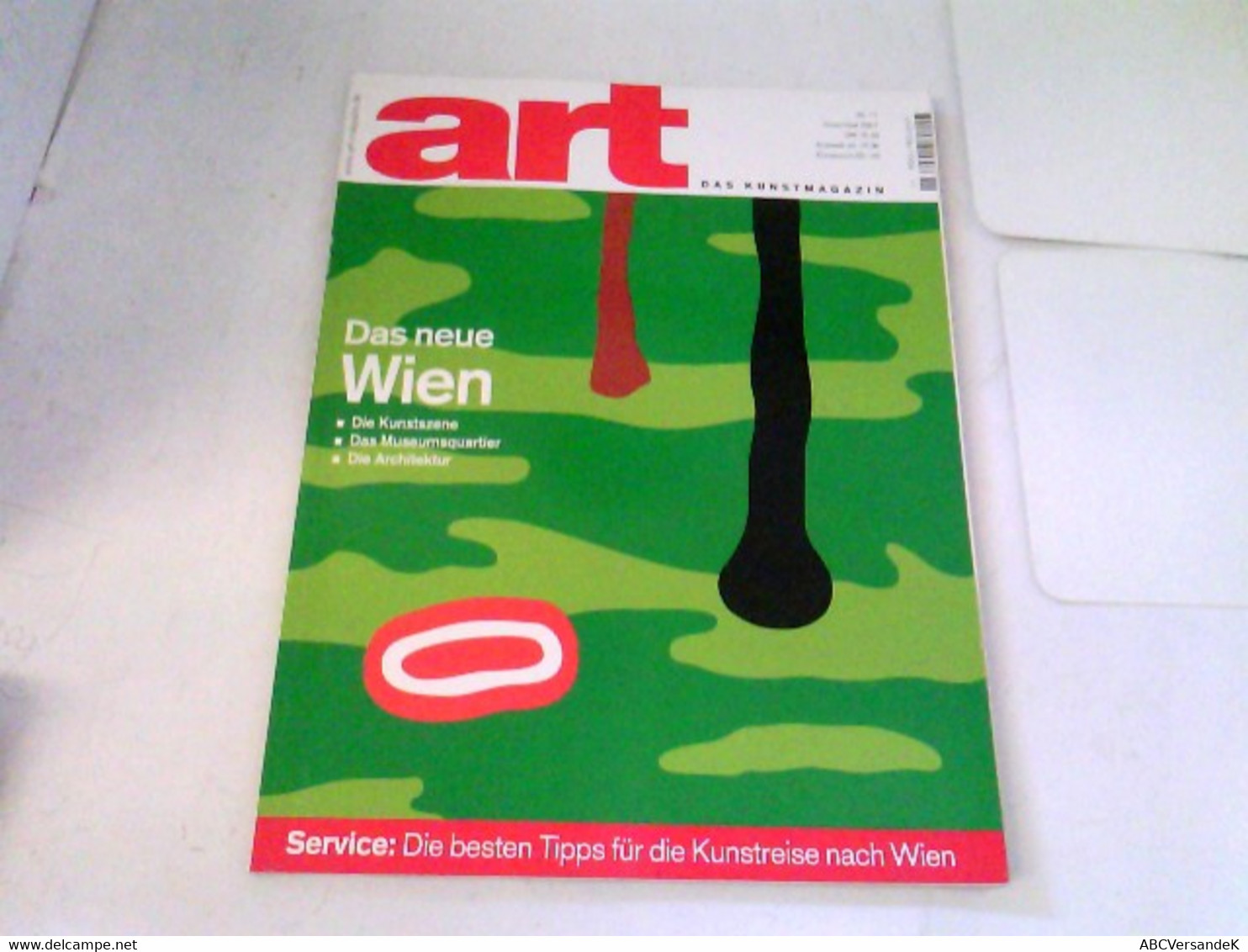 ART Das Kunstmagazin 2001/11 - Das Neue Wien. Die Kunstszene. Das Museumsquartier, Die Architektur U.a. - Sonstige & Ohne Zuordnung