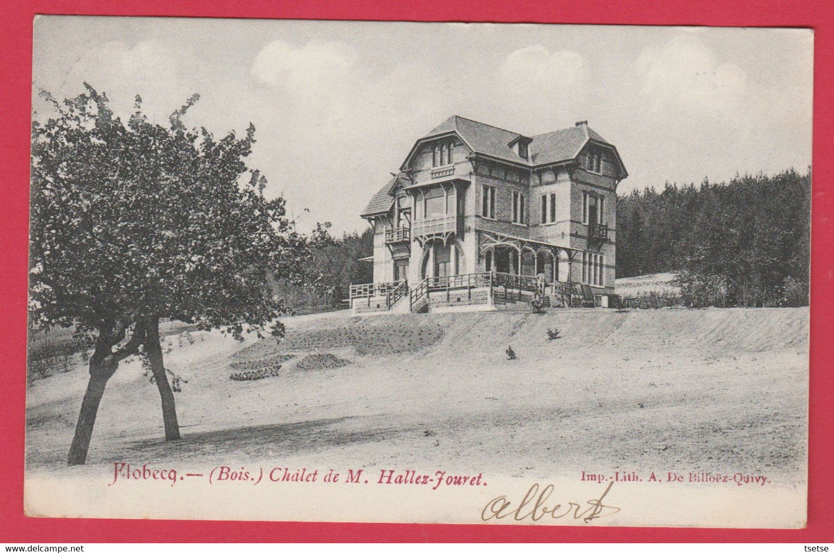 Flobecq ( Bois ) - Châlet De M. Hallez-Jouret - 1906 ( Voir Verso ) - Vloesberg
