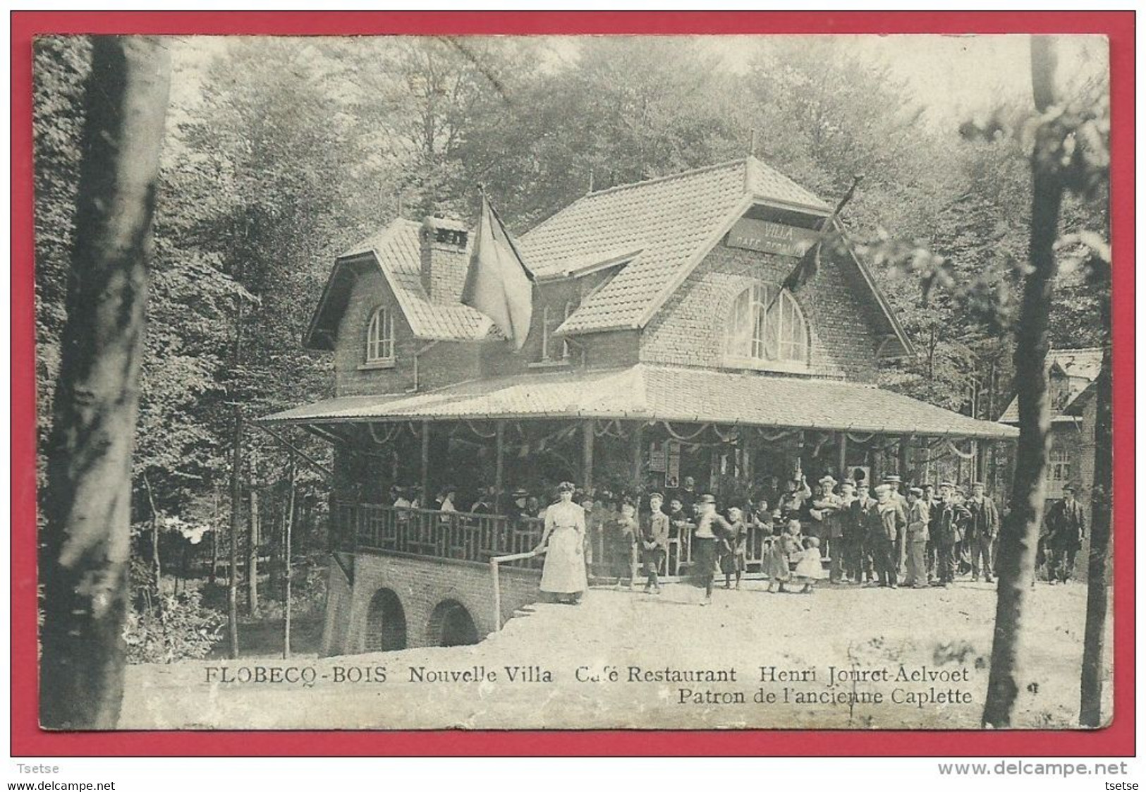 Flobecq-Bois - Nouvelle Villa - Café-Restaurant Henri Jouret-Aelvoet - 190? ( Voir Verso ) - Flobecq - Vloesberg