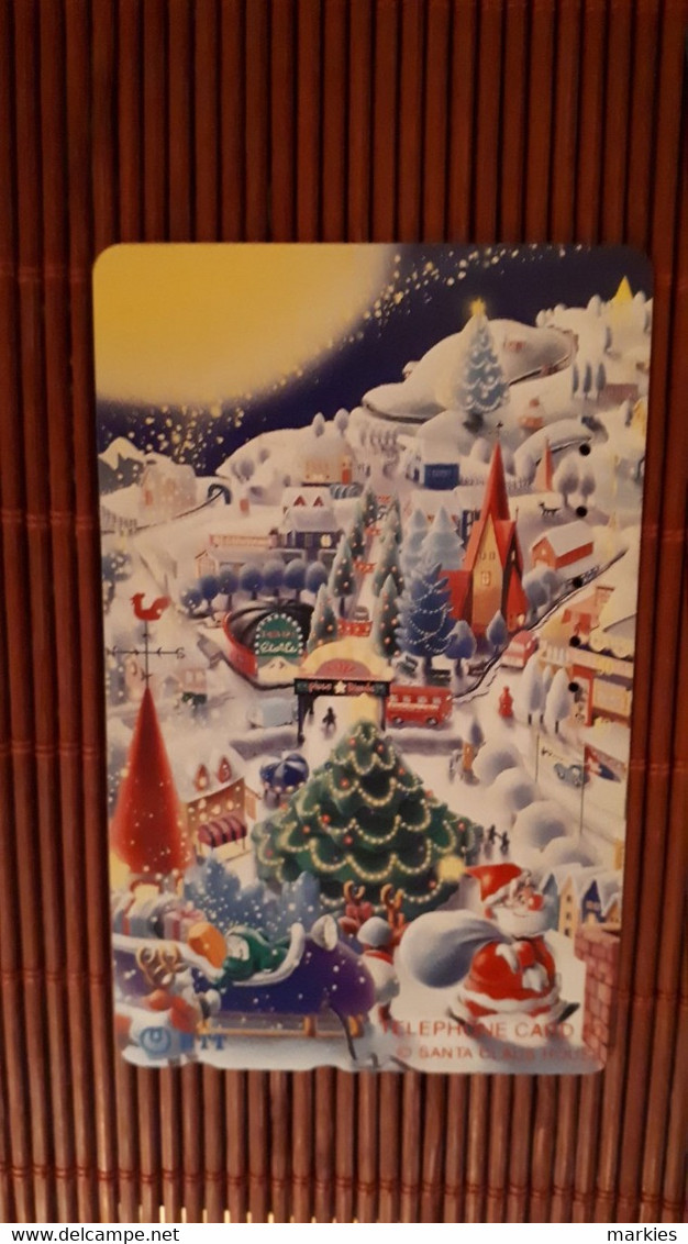 Christmas  Phonecard  Used  Rare - Noel