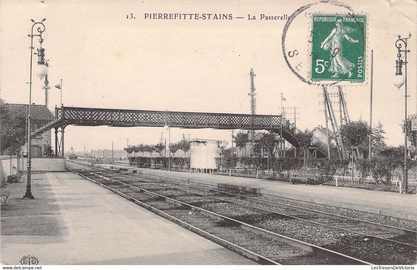 CP FRANCE - 93 - PIERREFITTE - LA PASSERELLE - Pierrefitte Sur Seine