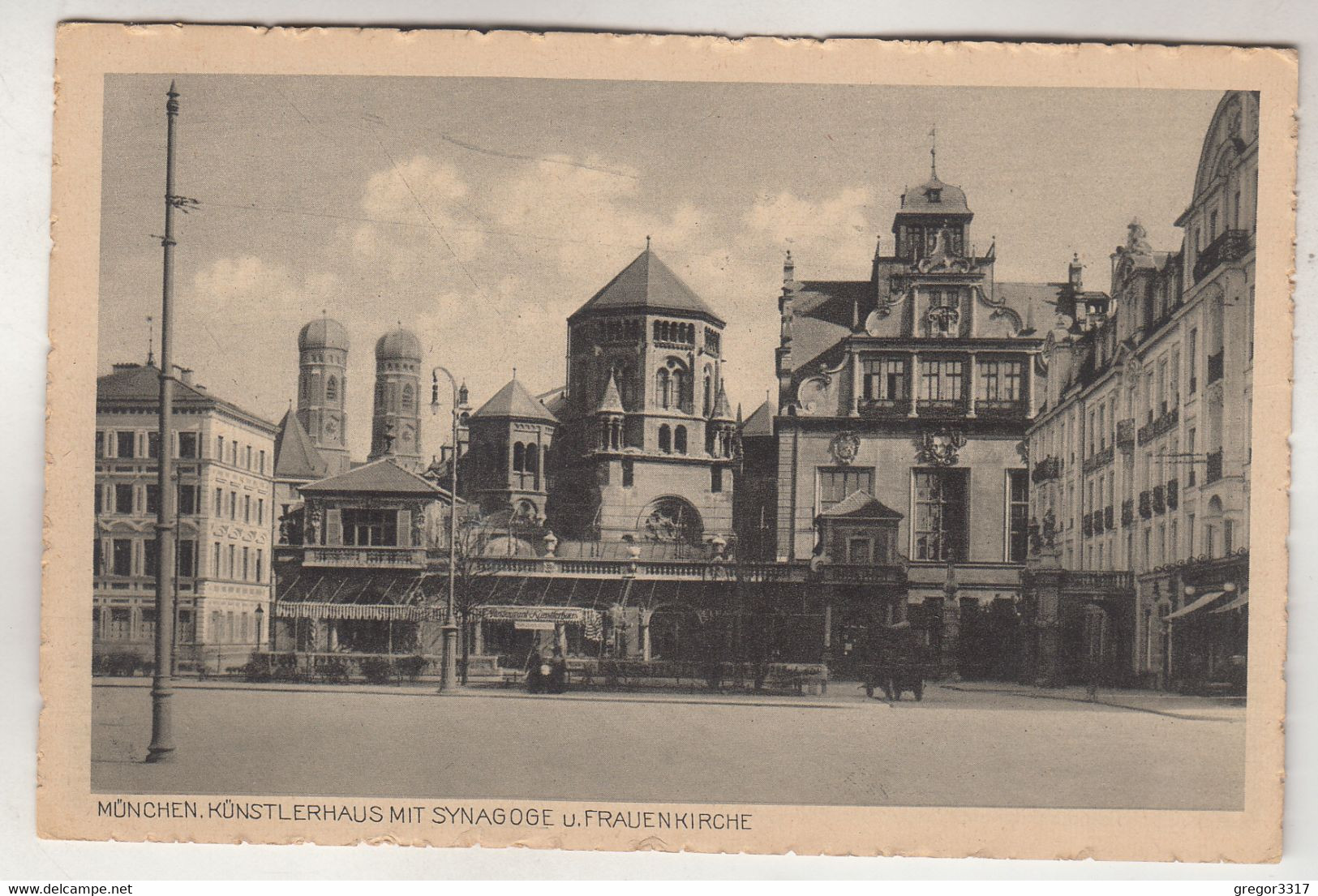 C2943) MÜNCHEN - Künstlerhaus Mit SYNAGOGE U. Frauenkirche ALT - Mainburg